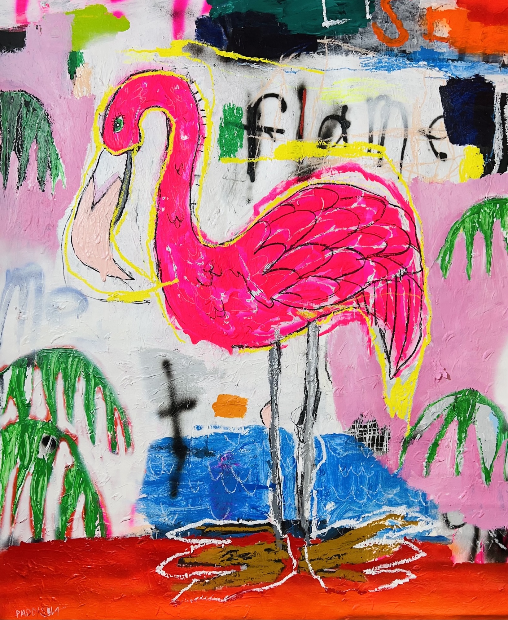 Flame in go... by Nathan Paddison, 2023