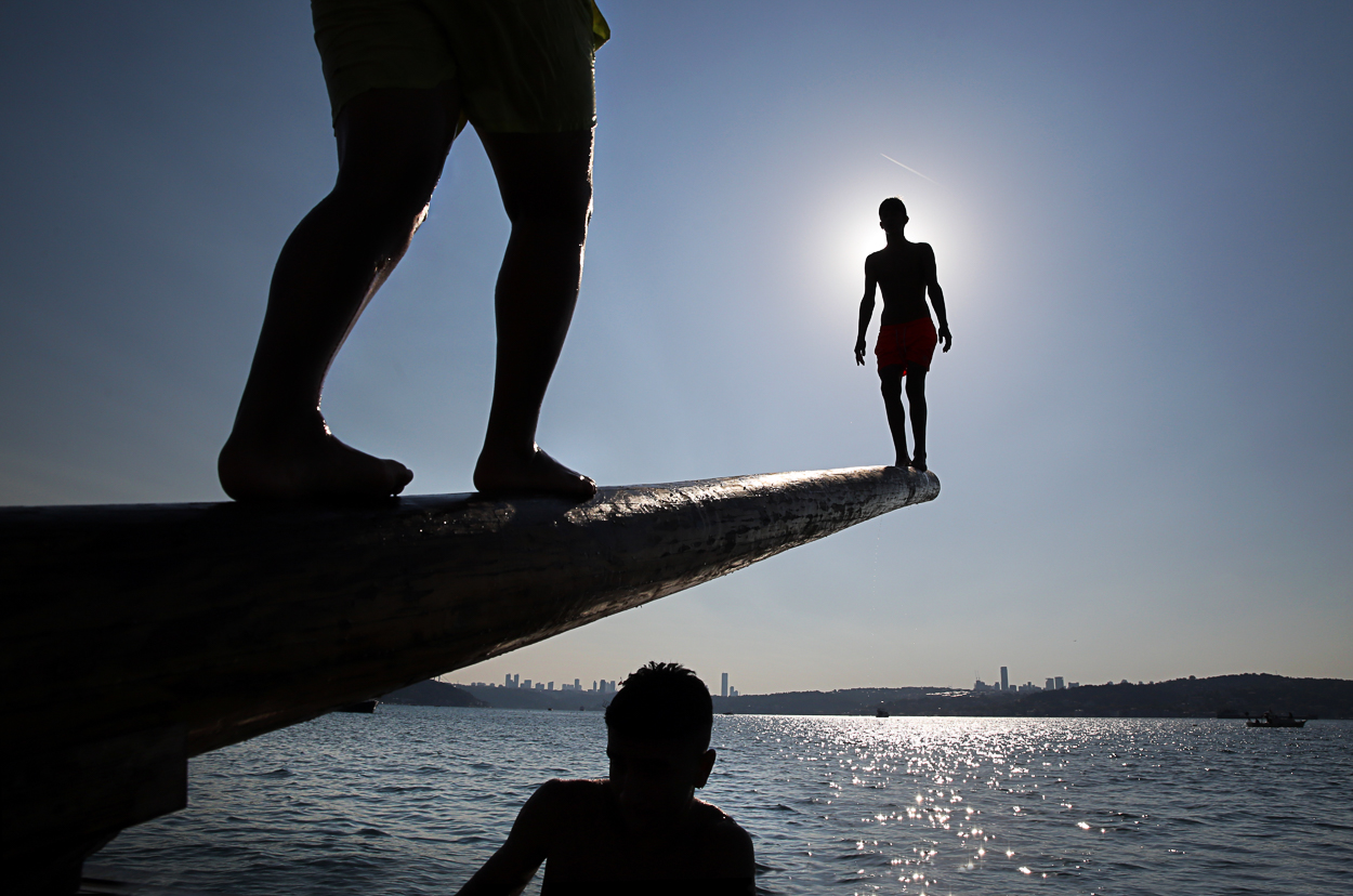 Blue Bosporus Moves #3 by Nevzat Yildirim, 2022