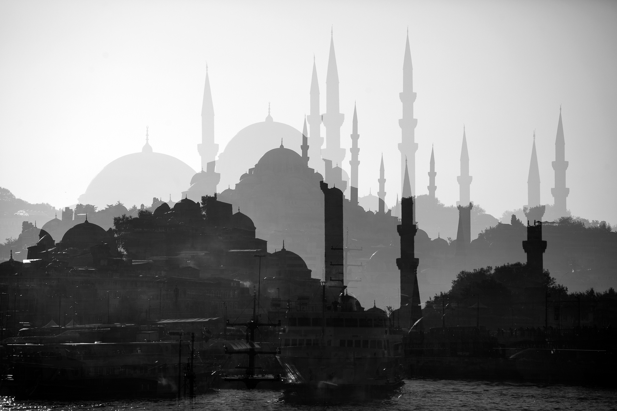 Istanbul Yesterday & Today #1 by Nevzat Yildirim, 2012