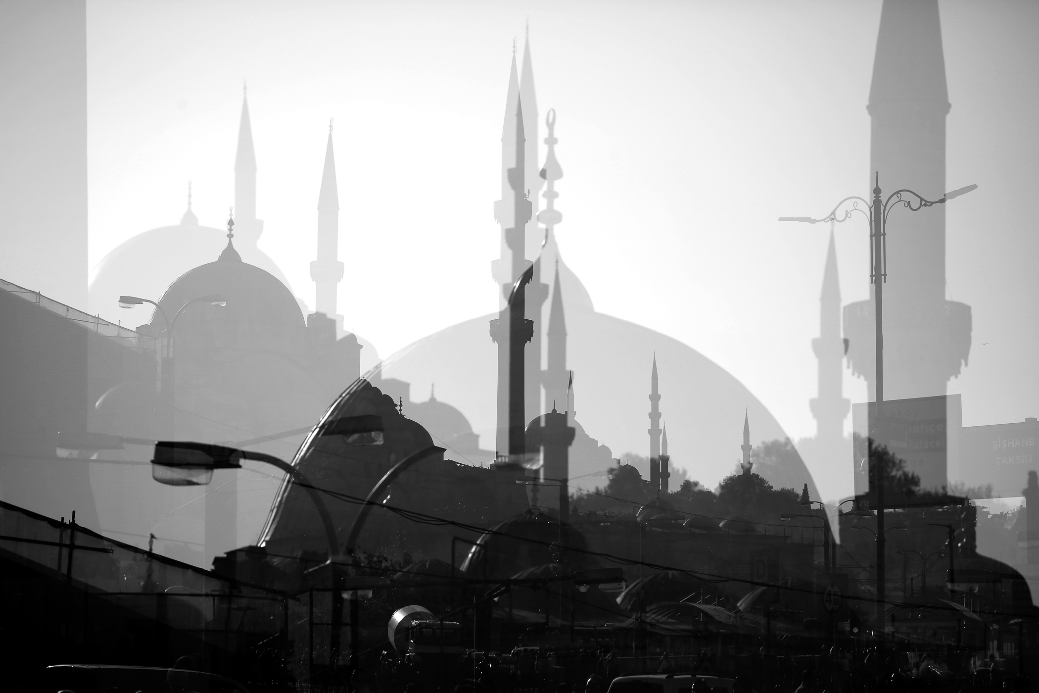 Istanbul Yesterday & Today #12 by Nevzat Yildirim, 2012