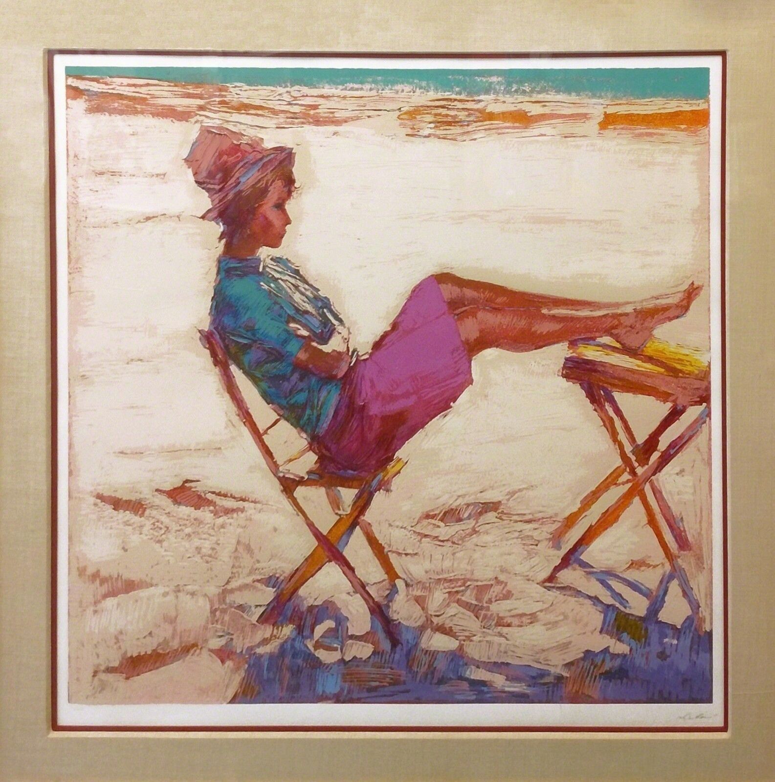 Artwork by Nicola Simbari, LILY, Made of Serigraph 