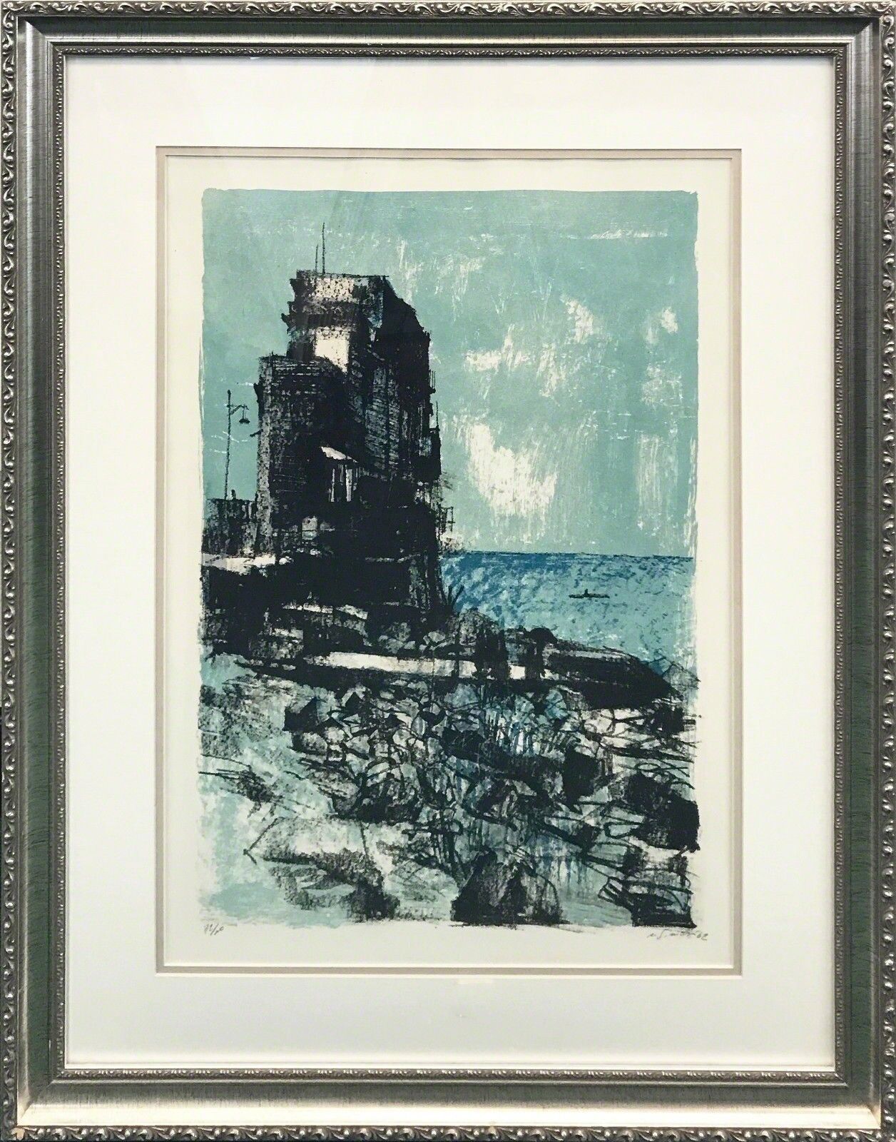 Artwork by Nicola Simbari, MARINA, Made of Serigraph 