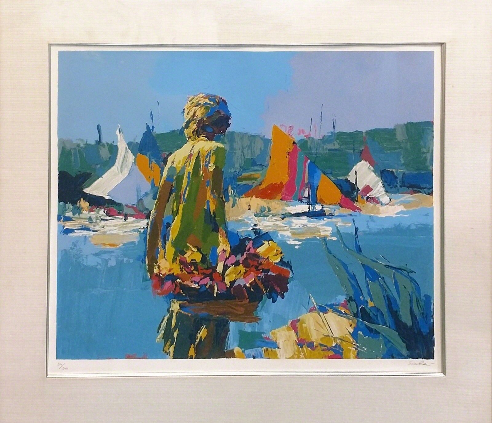 Artwork by Nicola Simbari, SUMMERTIME, Made of Serigraph 