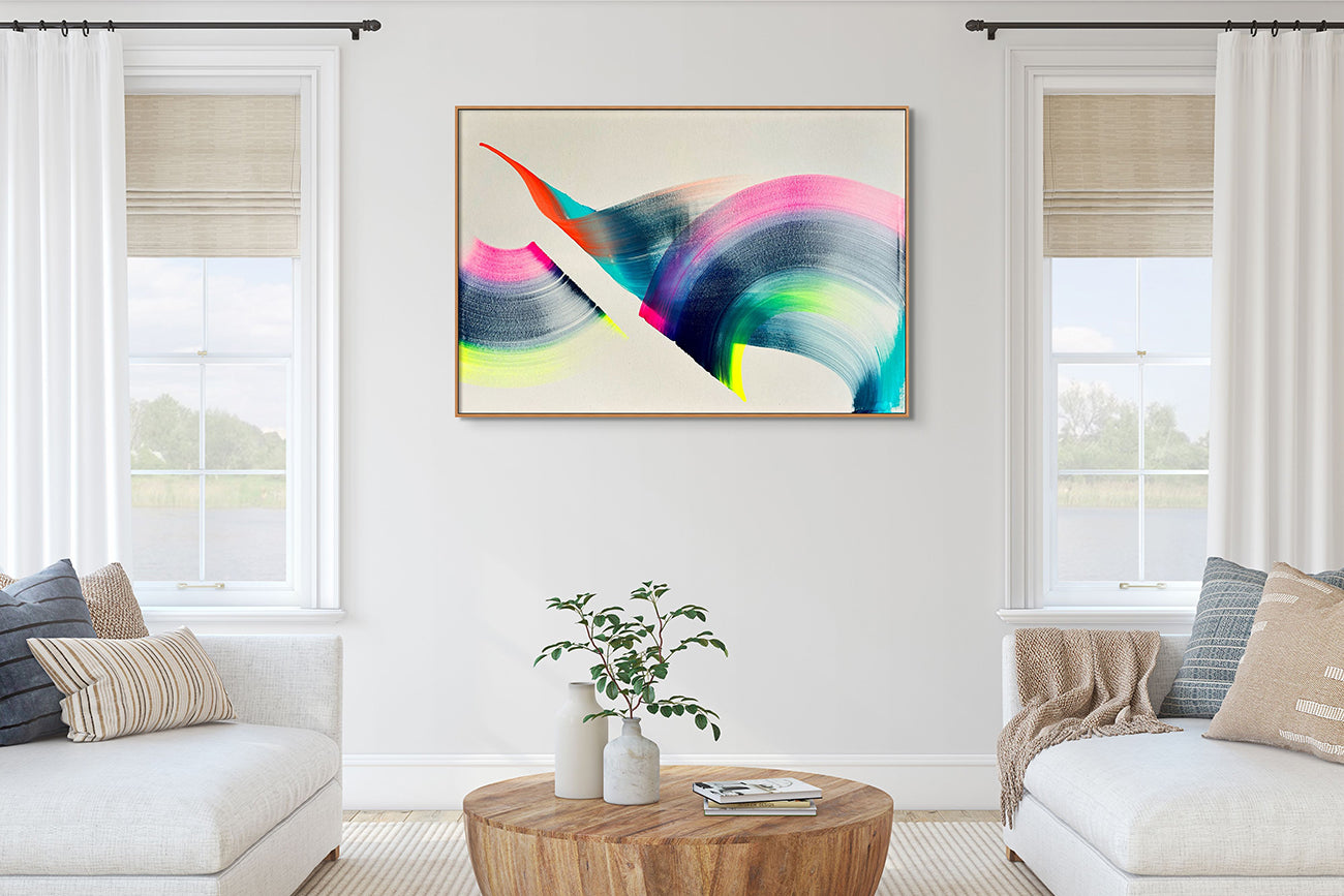 Artwork by Nikolaos Schizas, Gratitude, Made of Acrylic on raw canvas 