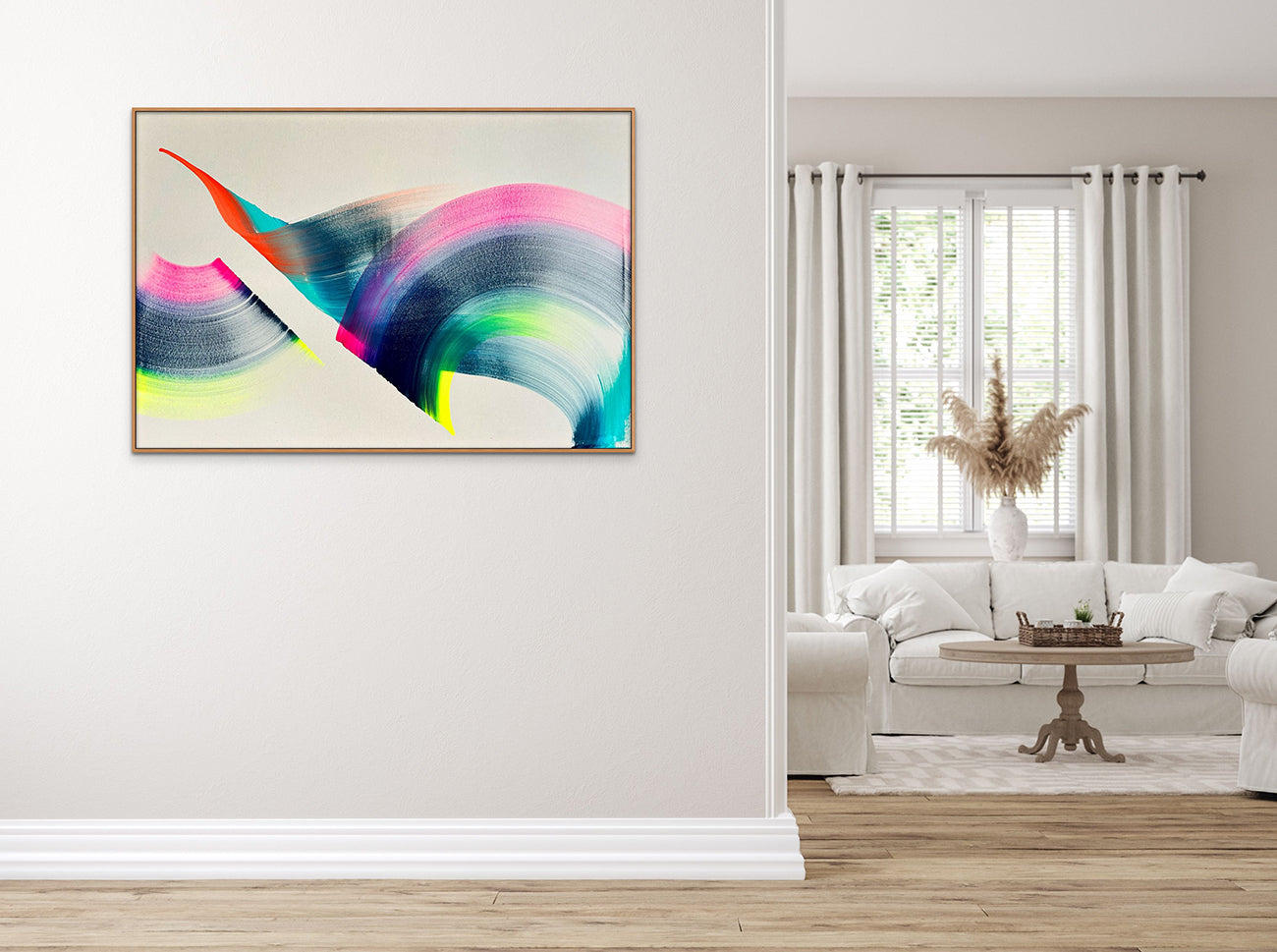 Artwork by Nikolaos Schizas, Gratitude, Made of Acrylic on raw canvas 