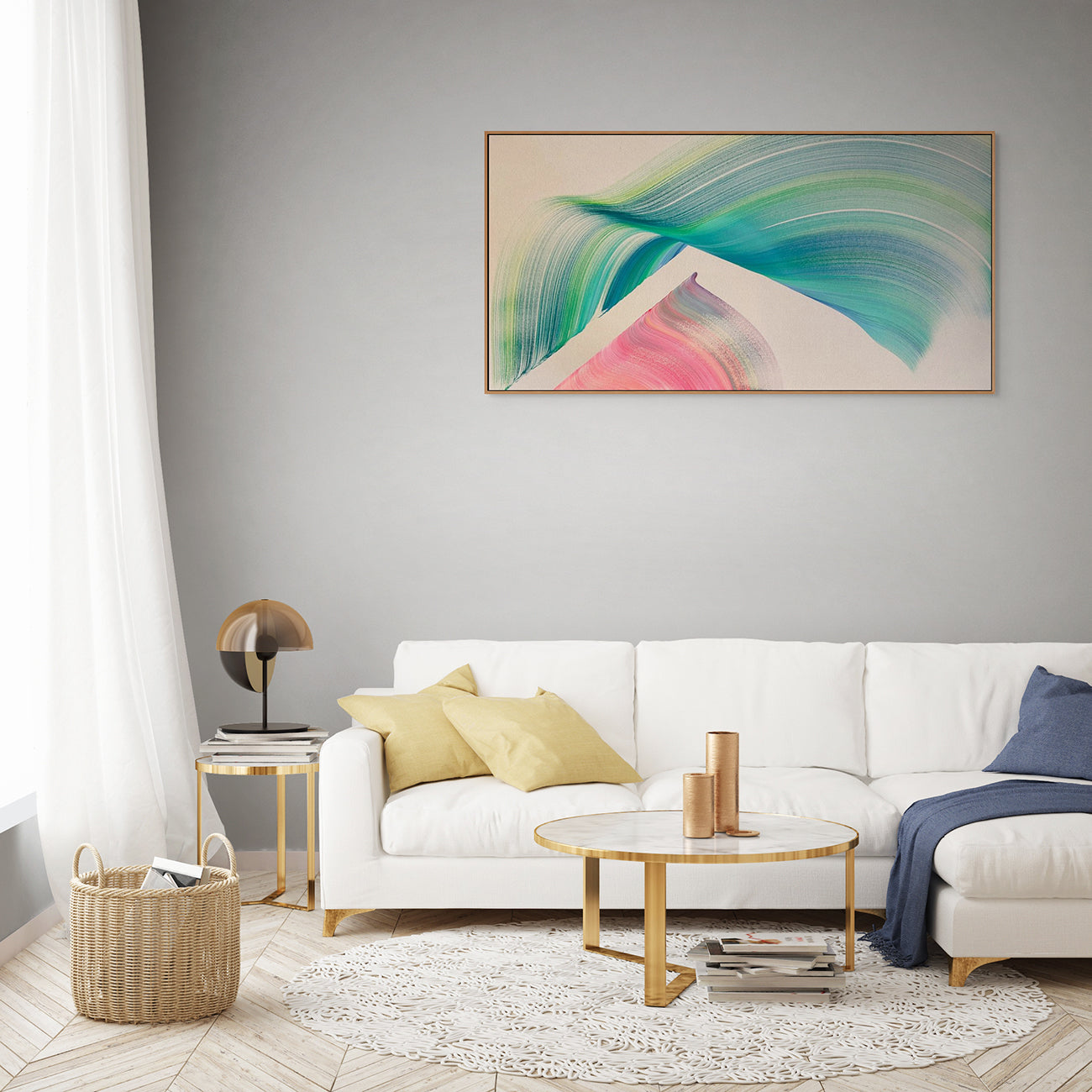 Artwork by Nikolaos Schizas, Into Eternity, Made of Acrylic on raw canvas 