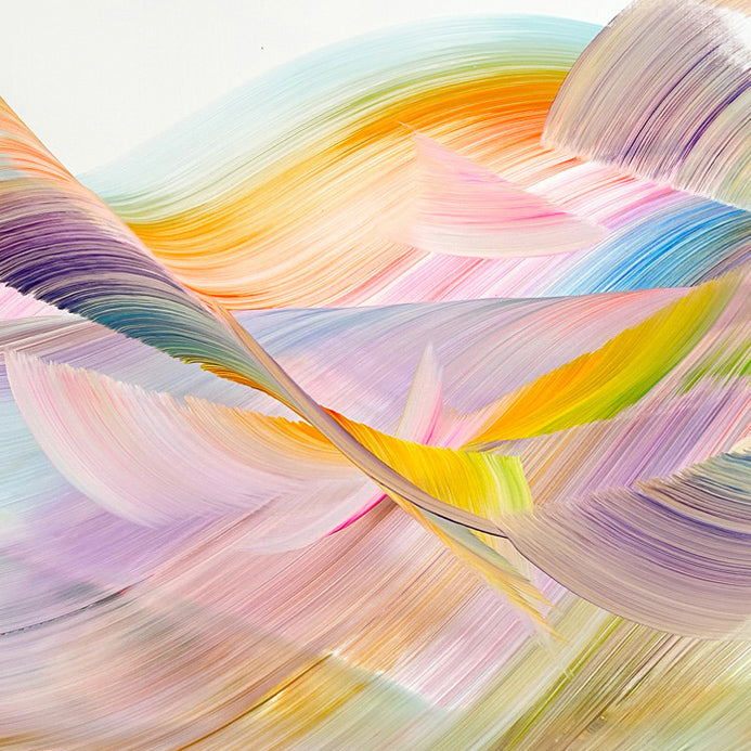 Artwork by Nikolaos Schizas, My dreamy world, Made of Acrylic on canvas 