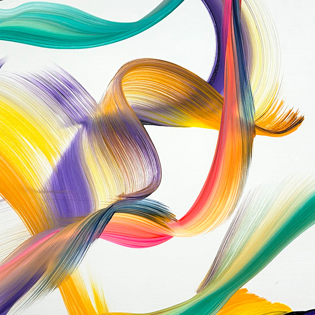 Artwork by Nikolaos Schizas, Paciencia Y Inquietud, Made of Acrylic on raw canvas 