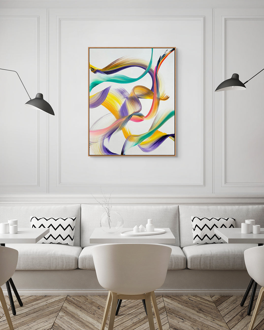 Artwork by Nikolaos Schizas, Paciencia Y Inquietud, Made of Acrylic on raw canvas 