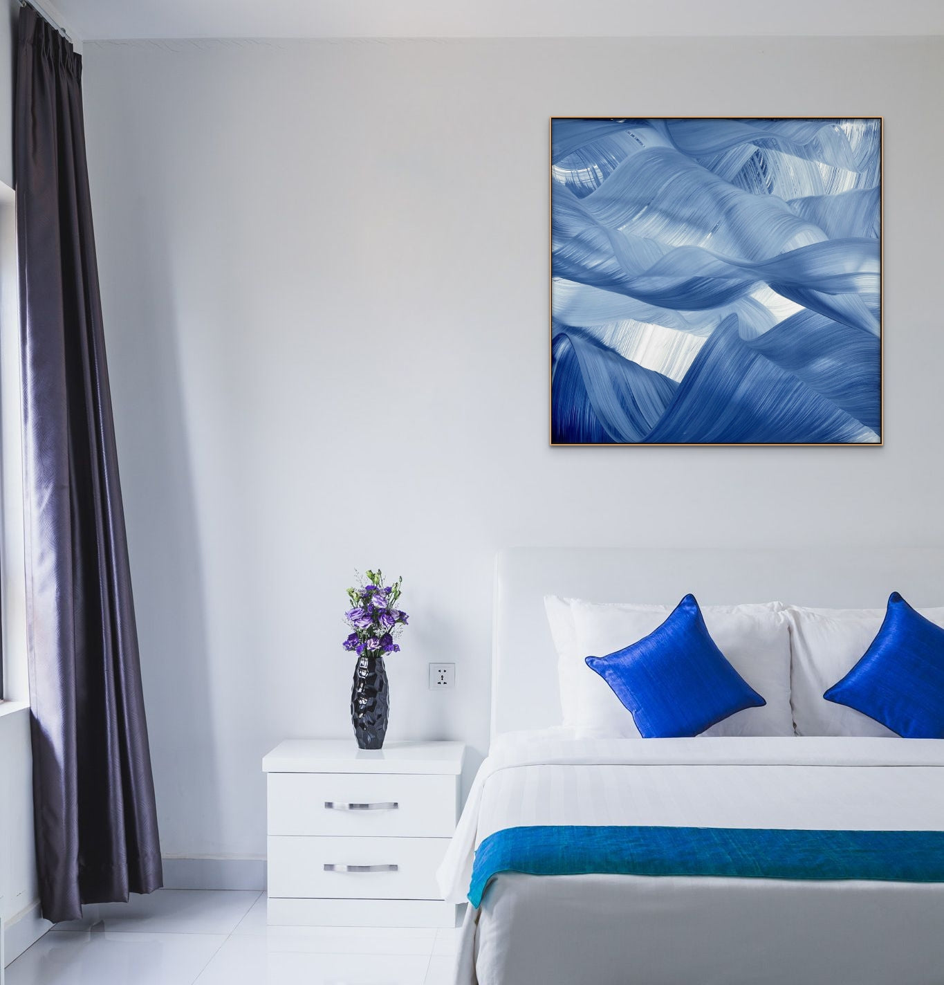 Artwork by Nikolaos Schizas, Somewhere in the Aegean Sea, Made of Acrylic on canvas 