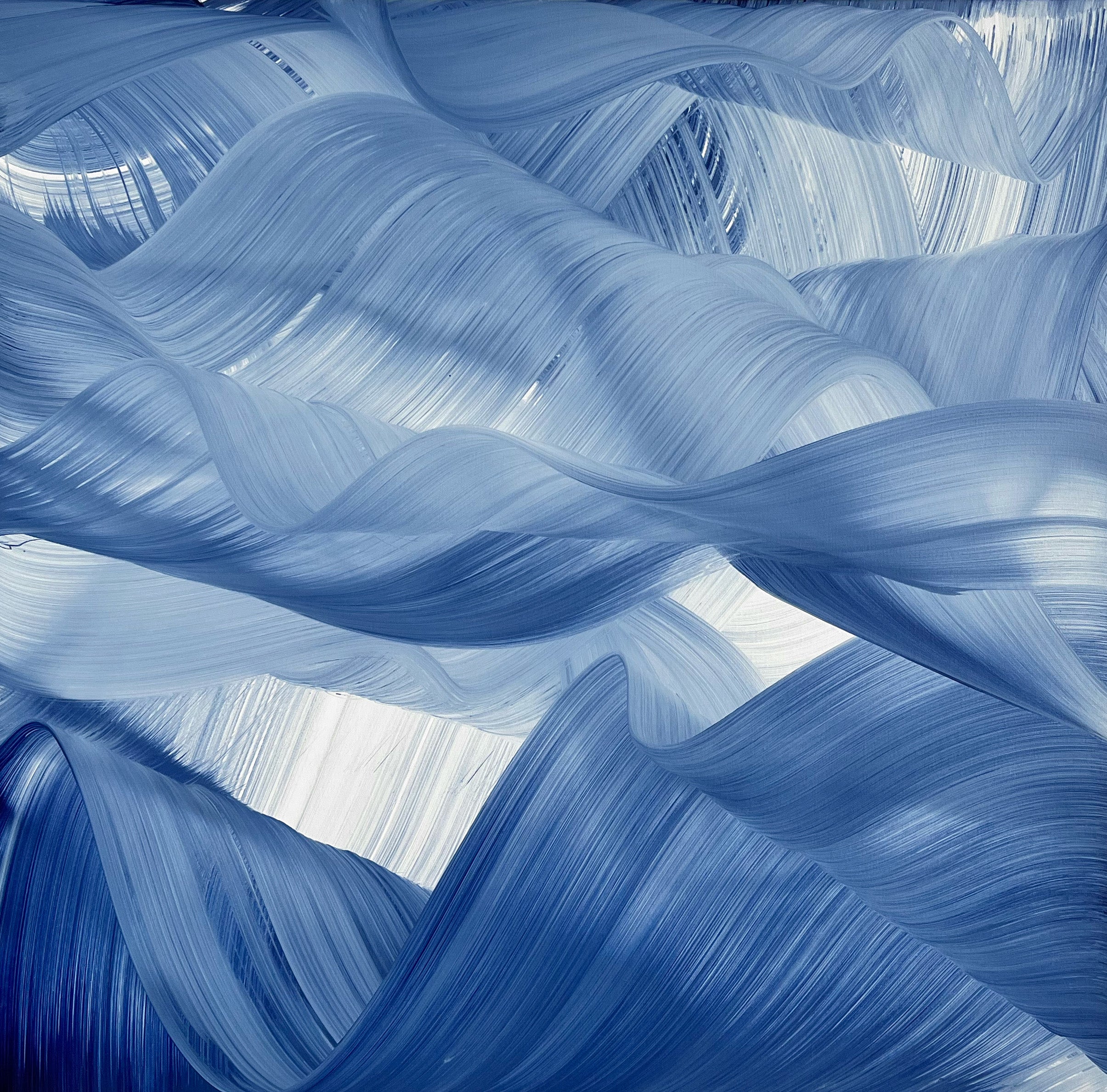 Artwork by Nikolaos Schizas, Somewhere in the Aegean Sea, Made of Acrylic on canvas 