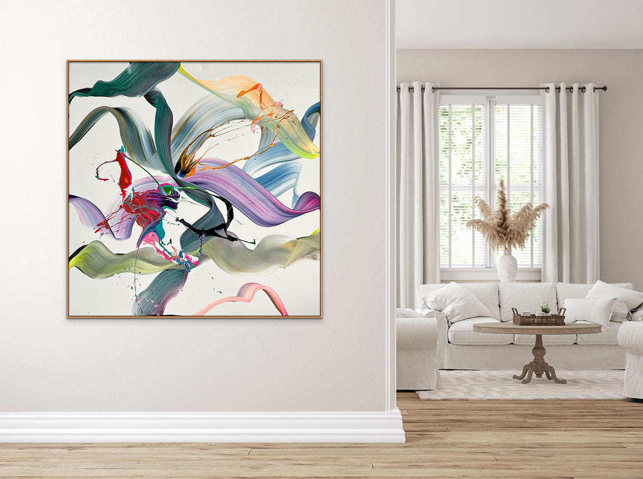 Artwork by Nikolaos Schizas, Surreal Paths, Made of Acrylic on canvas 