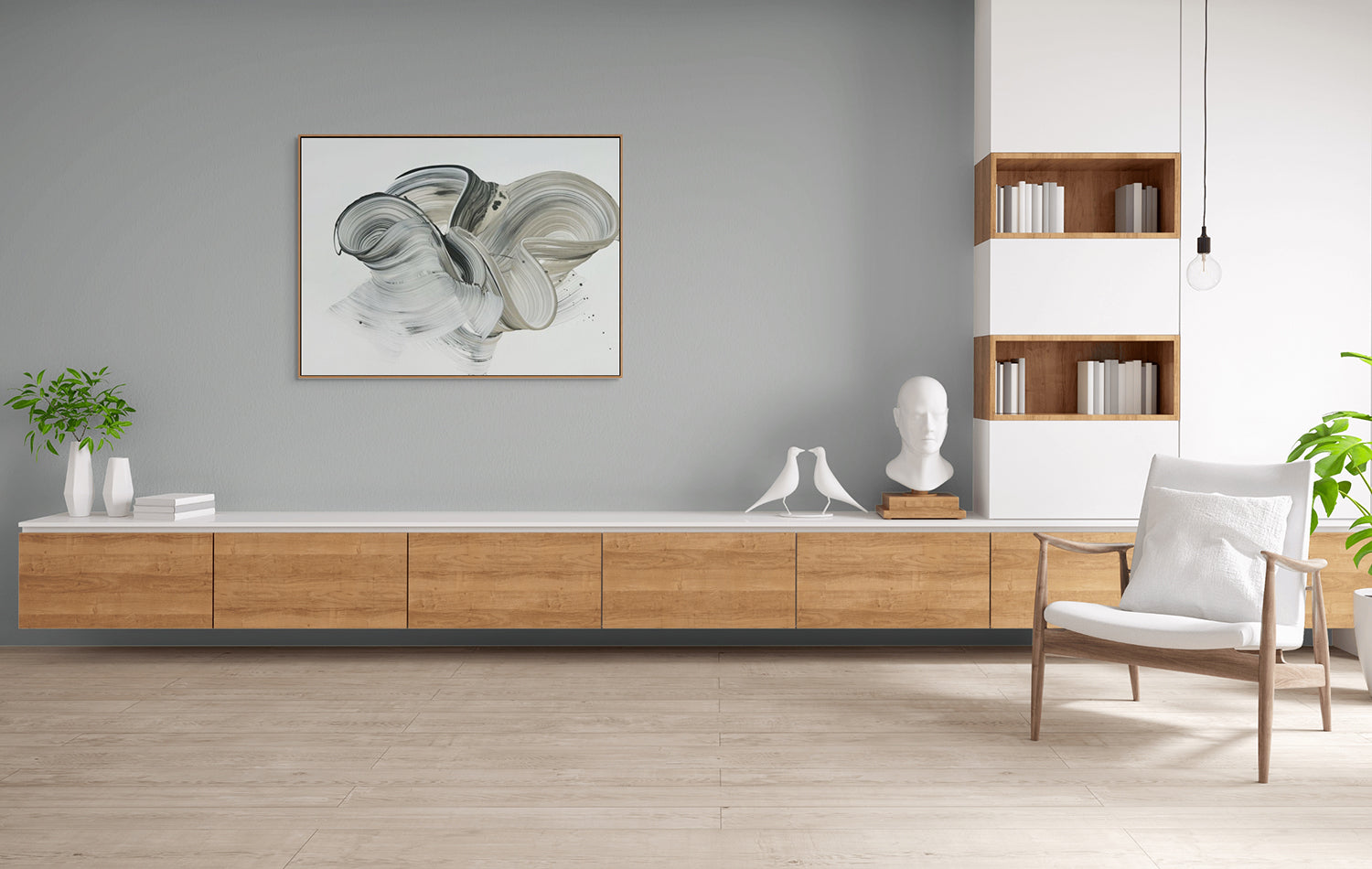 Artwork by Nikolaos Schizas, Ti Sento, Made of Acrylic on canvas 