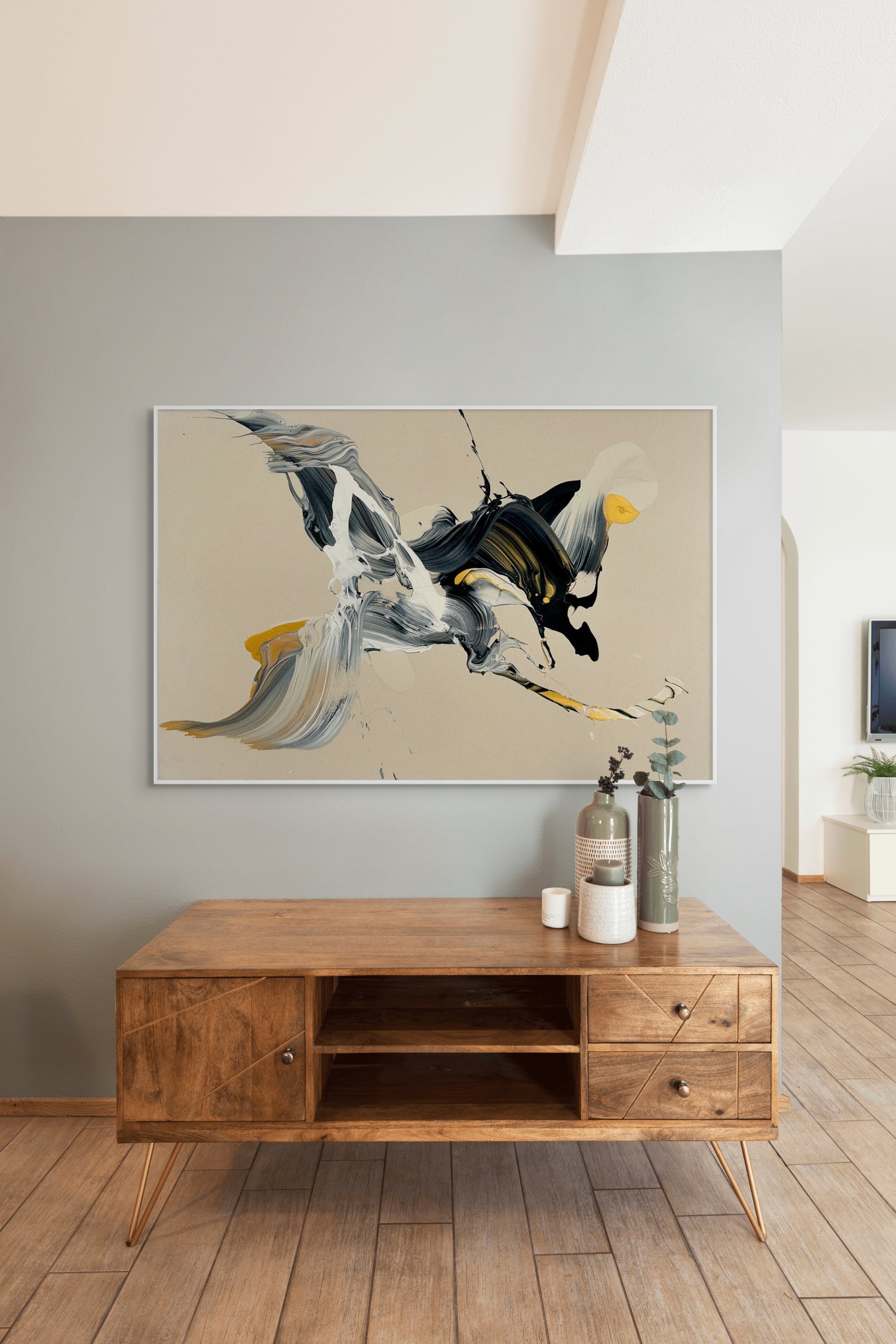 Artwork by Nikolaos Schizas, Watching you, Made of Acrylic on canvas 