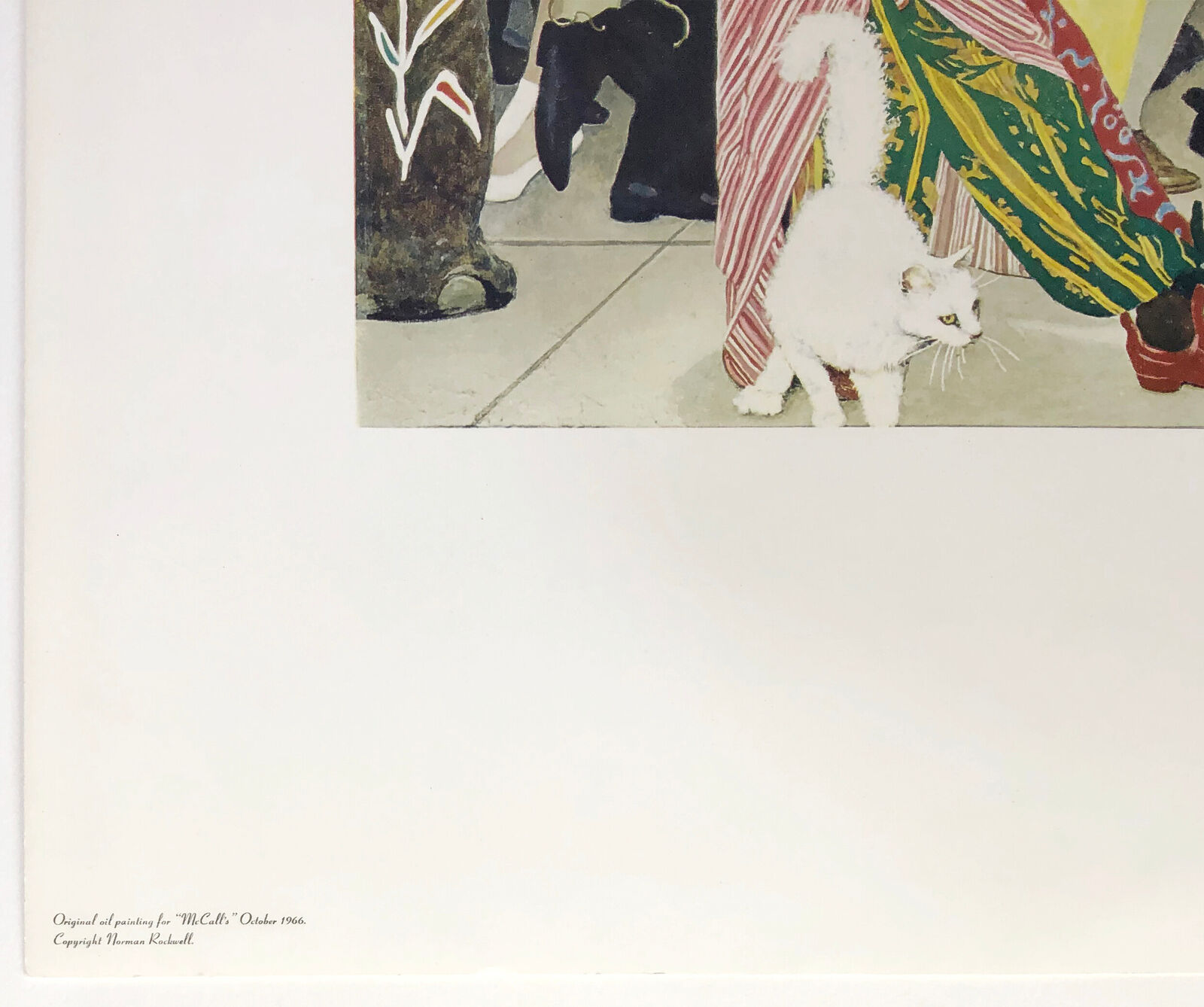 Artwork by Norman Rockwell, SATURDAY PEOPLE, Made of Collotype 