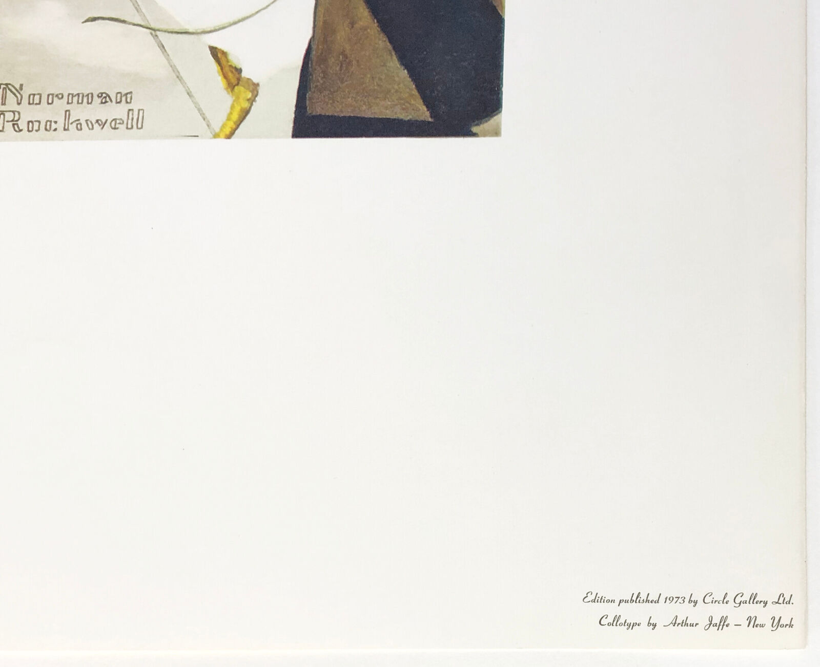 Artwork by Norman Rockwell, SATURDAY PEOPLE, Made of Collotype 