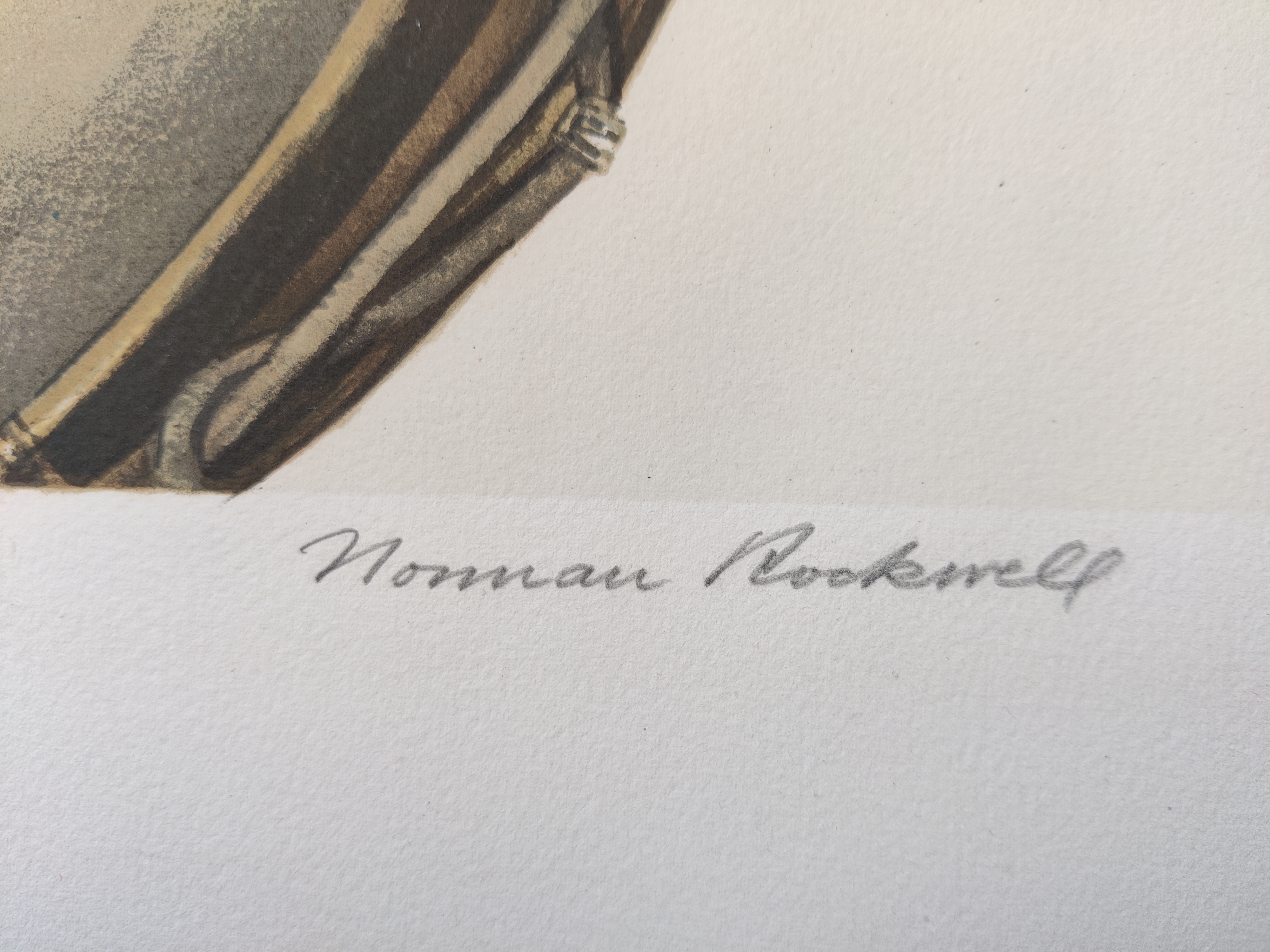 A poster of a marching band member holding a drum.