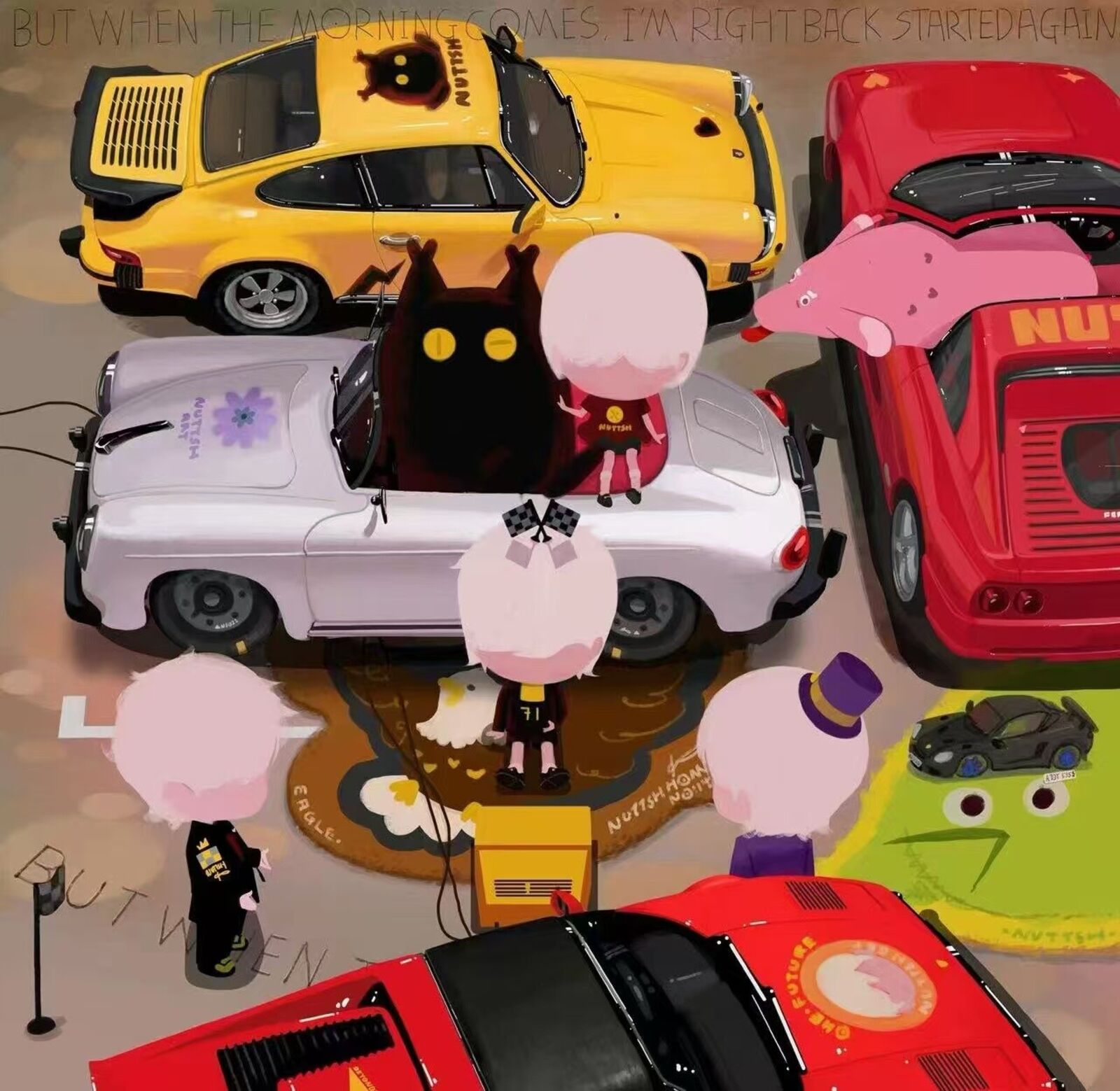 God said let there be light by NUTTSH, 2024