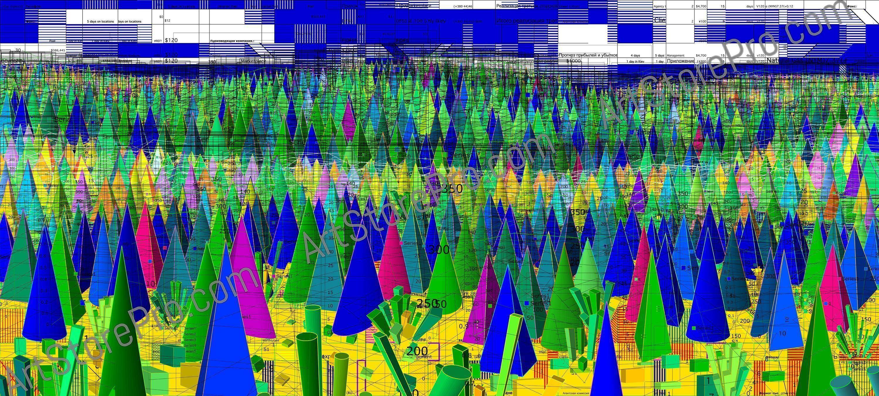 Oleksiy Sai Original Excel-Art – Contemporary Ukrainian Digital Art by Oleksiy Sai, null