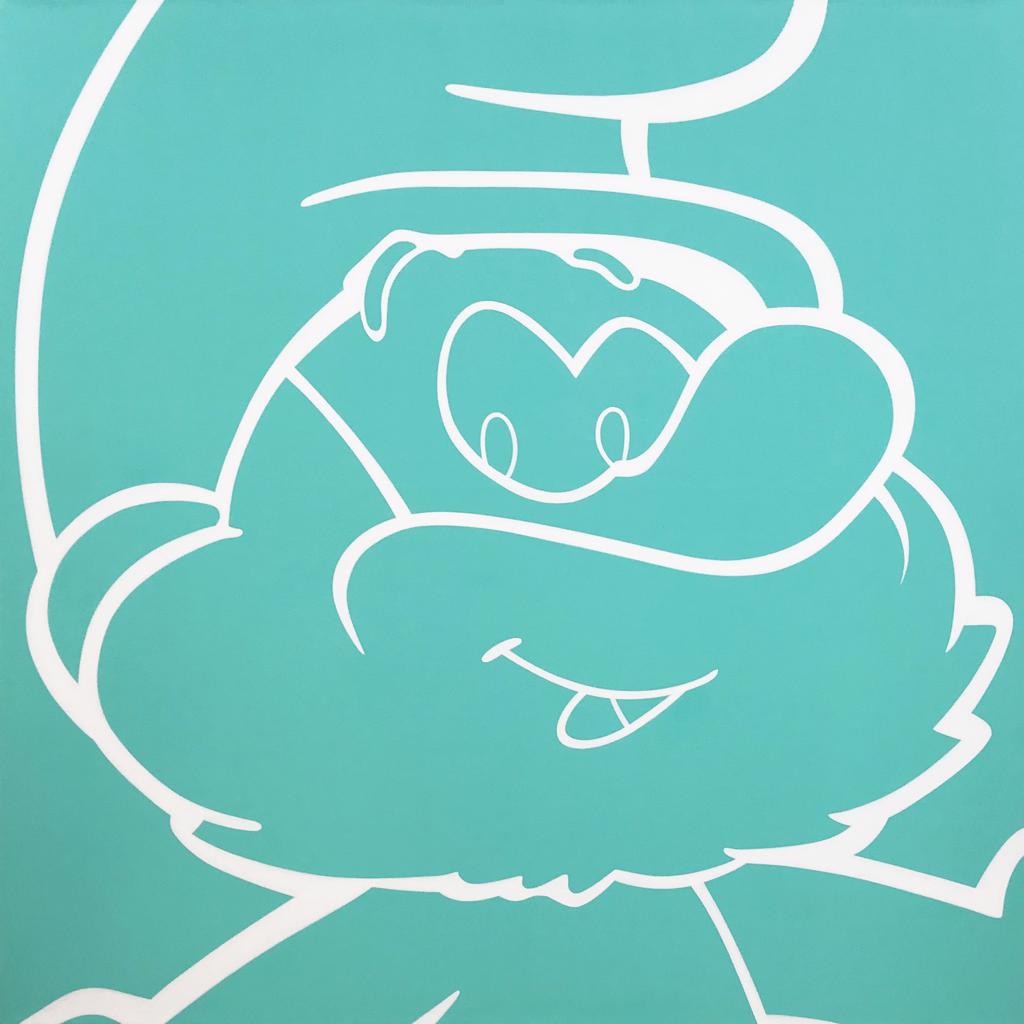 Papa Smurf by Olmo Ríos, 2019