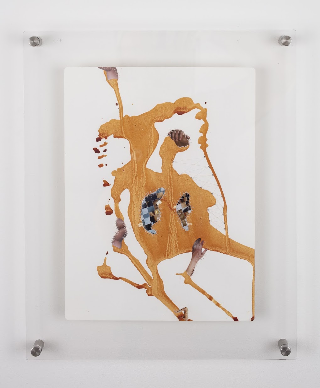 implications of touch within residue of intentional corrosion by Ophelia Arc, 2023