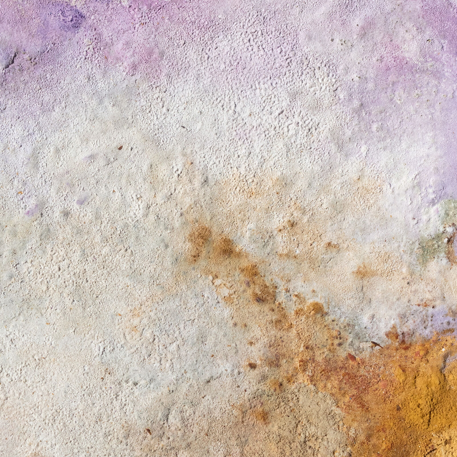 Artwork by Orazio De Gennaro, Terra Bruciata (Scorched Earth) #57 - Small Purple and Blue Abstract Landscape, Made of Charcoal and Pigment on Rag Paper 