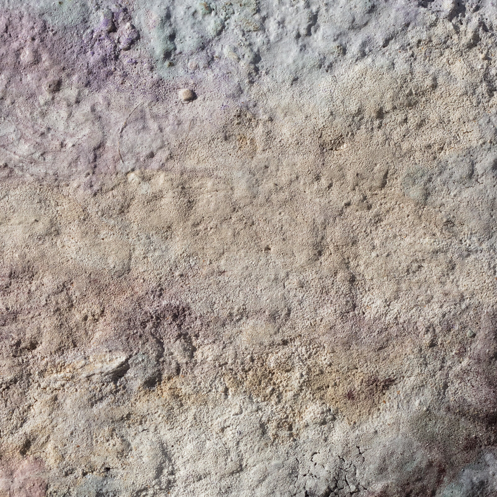 Artwork by Orazio De Gennaro, "Terra Bruciata - Alba II" - Small Abstract Purple and Grey Painting, Made of Charcoal and Pigment on Rag Paper 