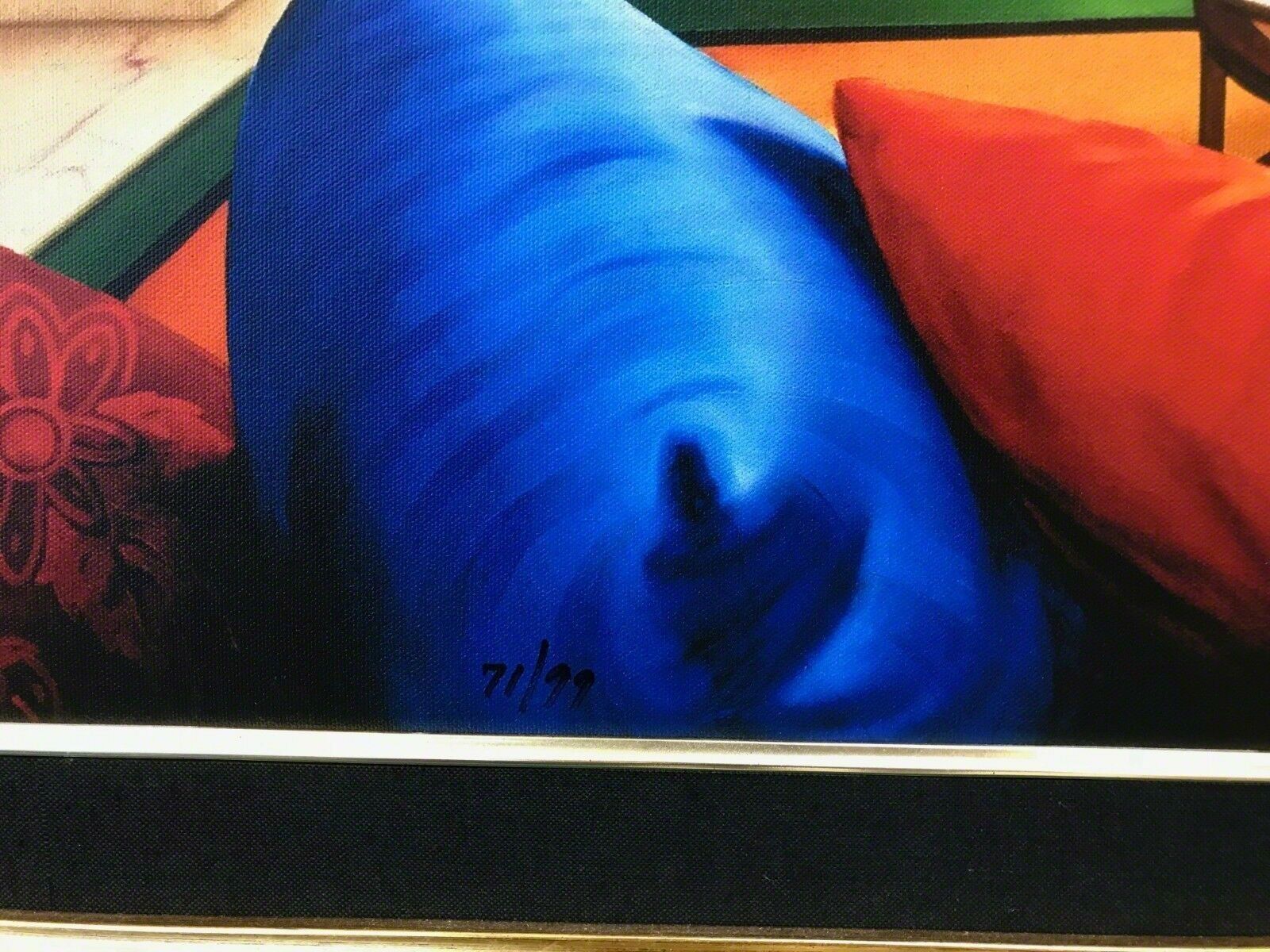 Artwork by Orlando Rafael Quevedo, A VIEW FROM MY ROOM, Made of Giclee On Canvas 