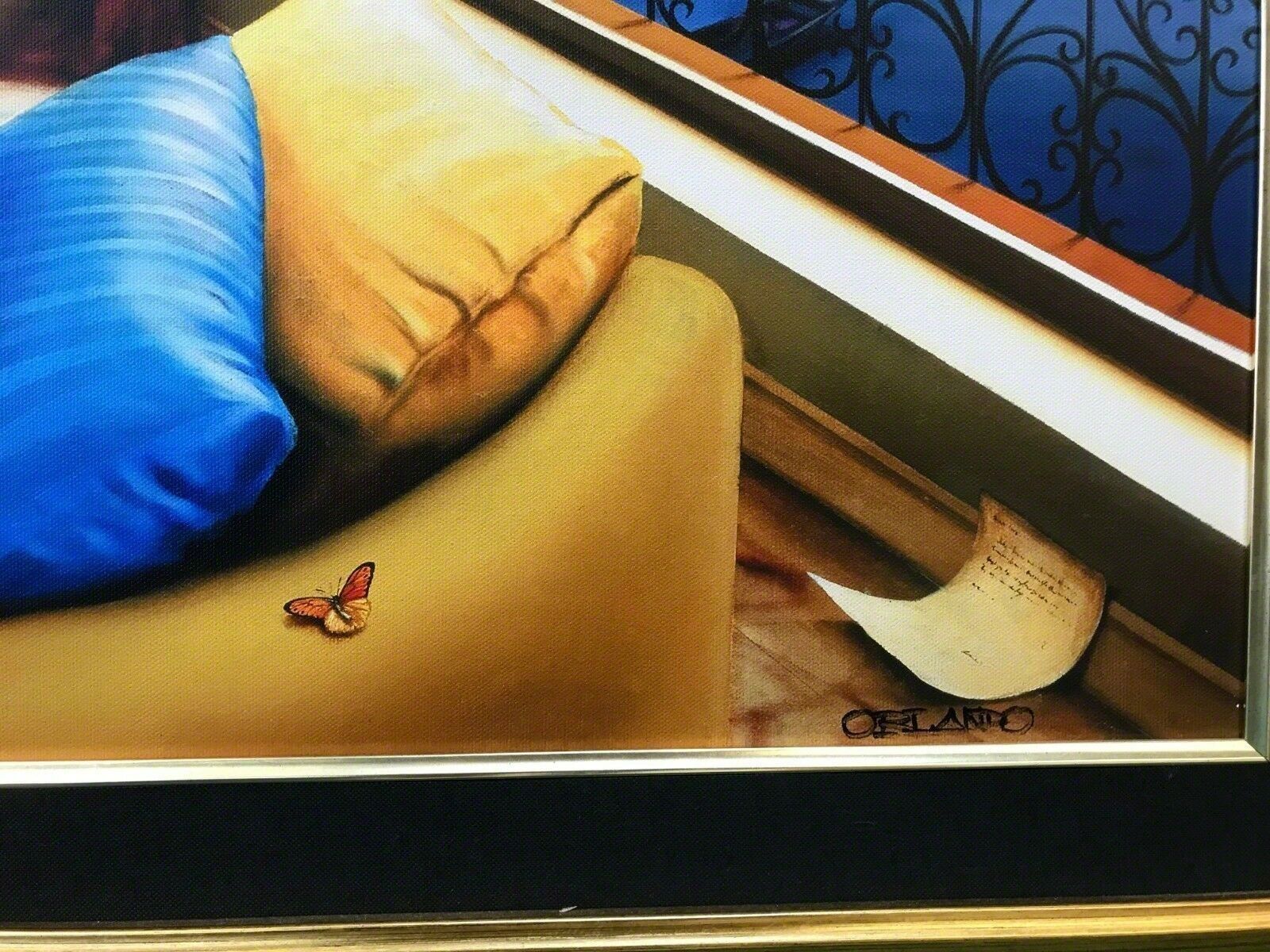 Artwork by Orlando Rafael Quevedo, A VIEW FROM MY ROOM, Made of Giclee On Canvas 