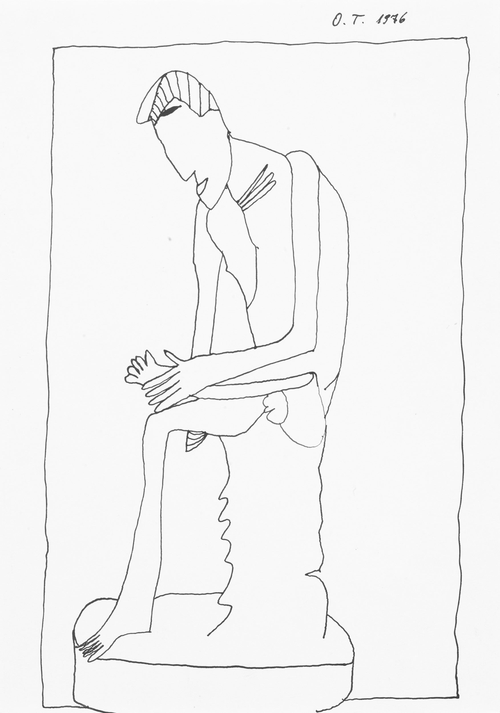 Untitled by Oswald Tschirtner, 1976