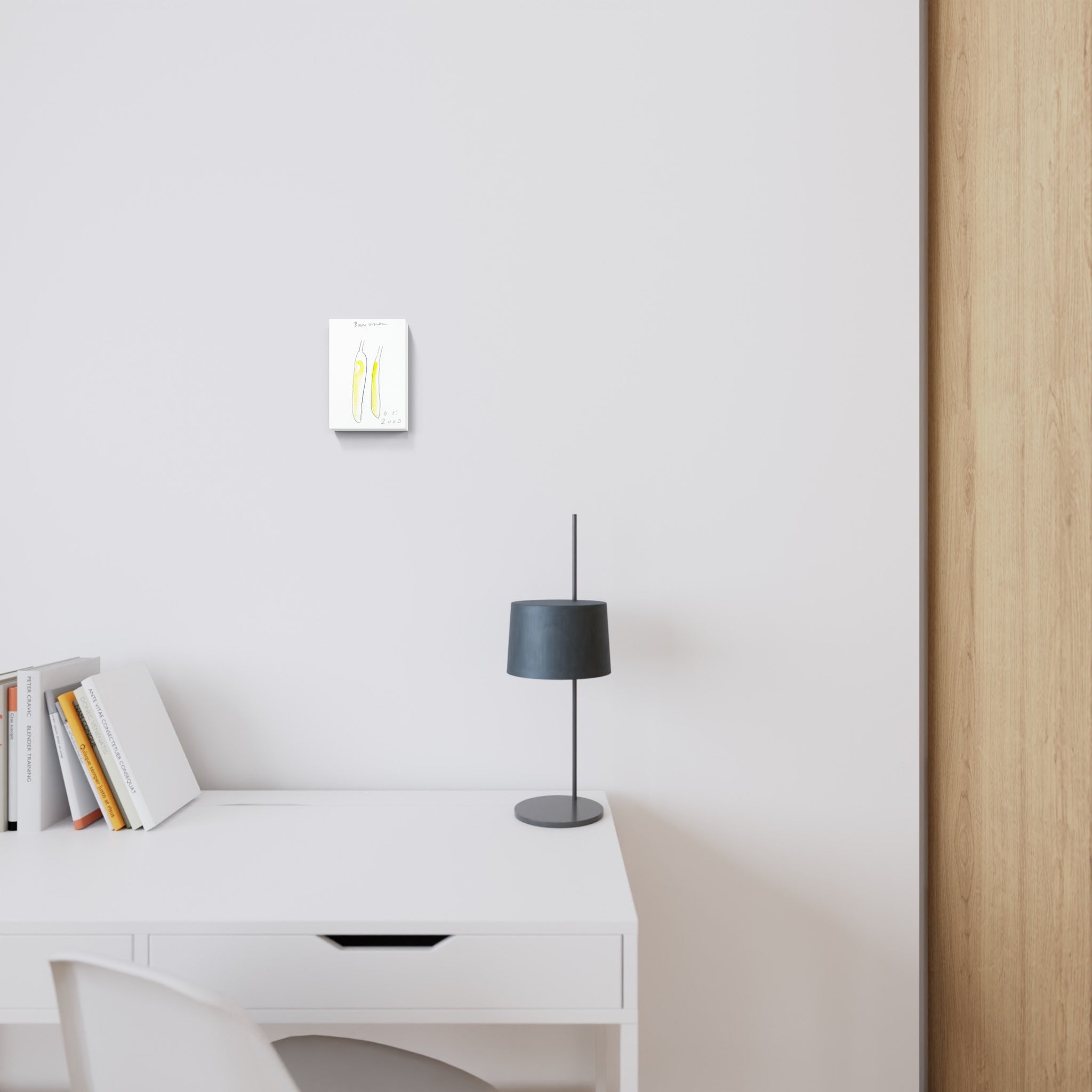 Artwork by Oswald Tschirtner, Bananas, Made of Watercolour, Indian ink 