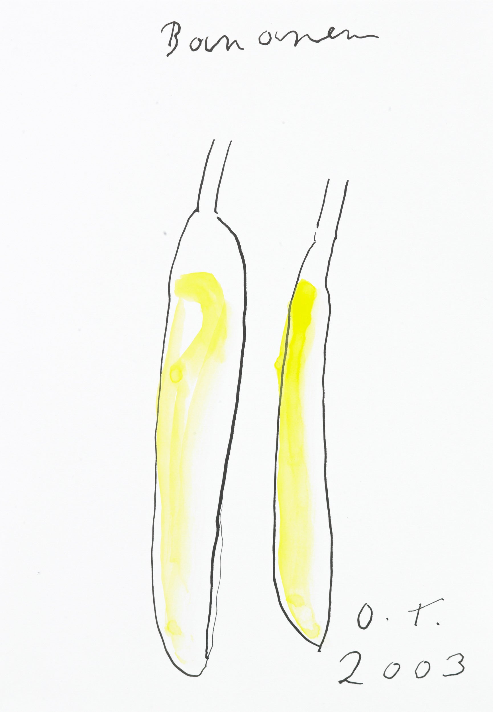 Bananas by Oswald Tschirtner, 2003