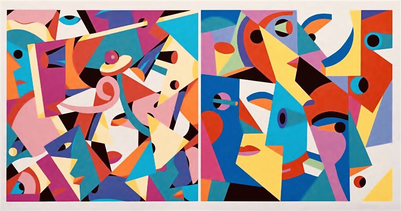 Vernissage by Pablo Echaurren, 1990