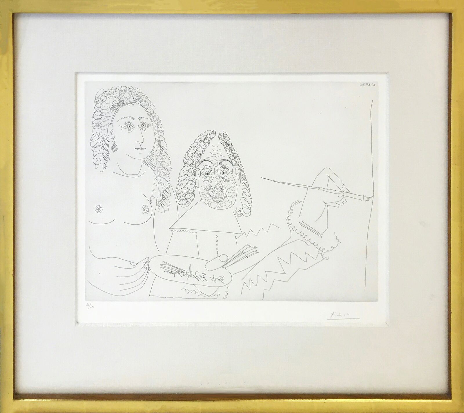 Artwork by Pablo Picasso, 347 SERIES (BLOCH 1502), Made of Etching 