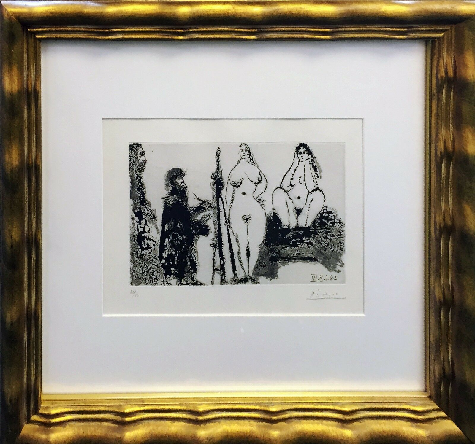 Artwork by Pablo Picasso, 347 SERIES (BLOCH 1715), Made of Aquatint 