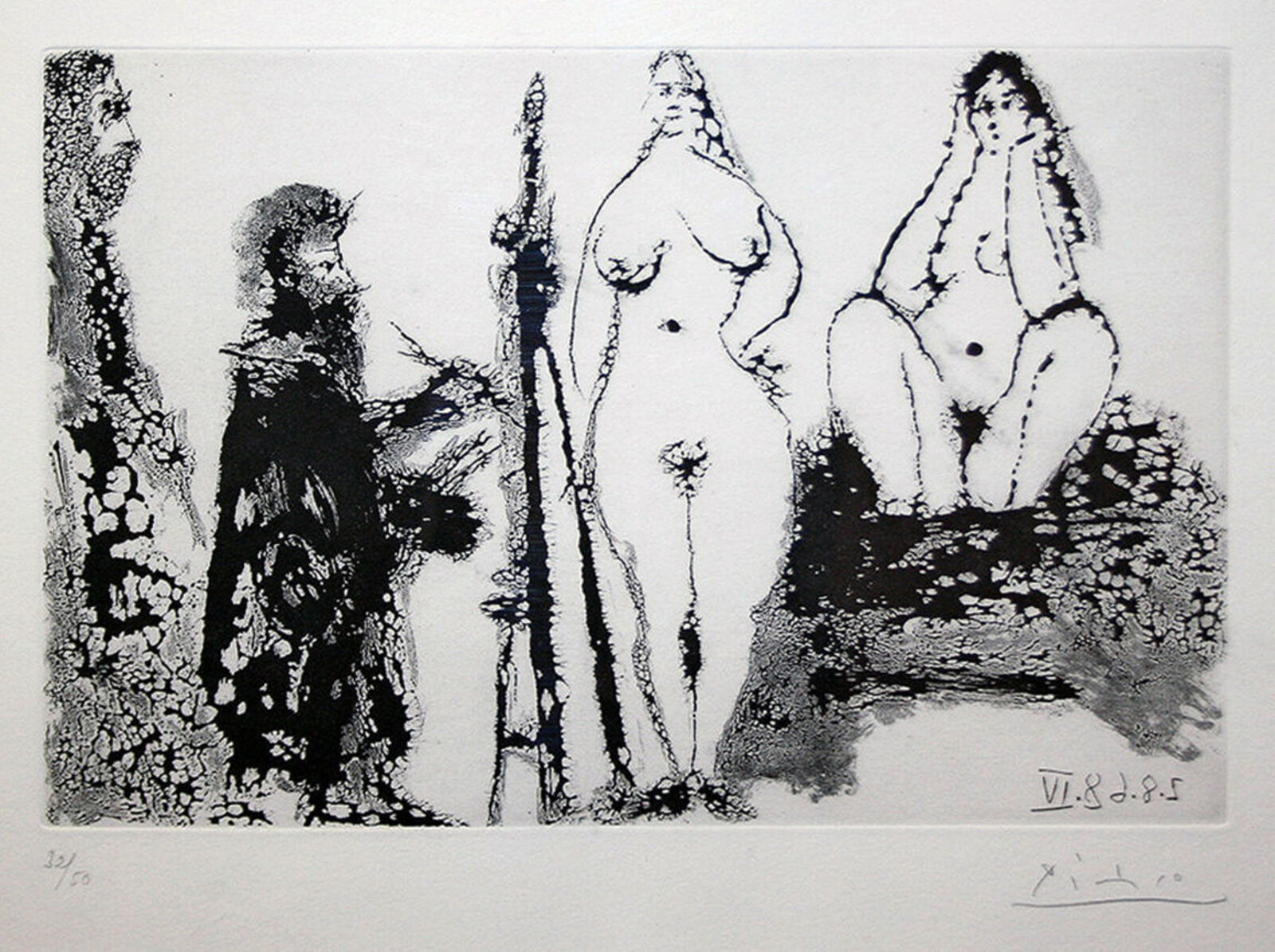 347 SERIES (BLOCH 1715) by Pablo Picasso, 1968
