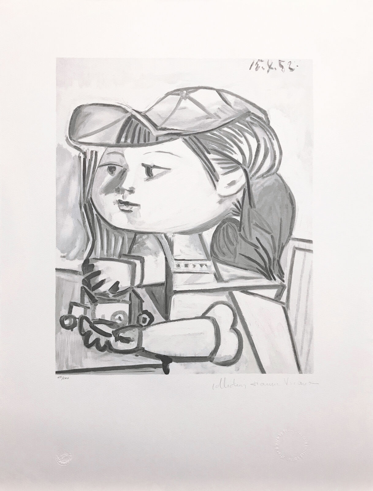BUSTE DE PETITE FILLE by Pablo Picasso, 1979-1982