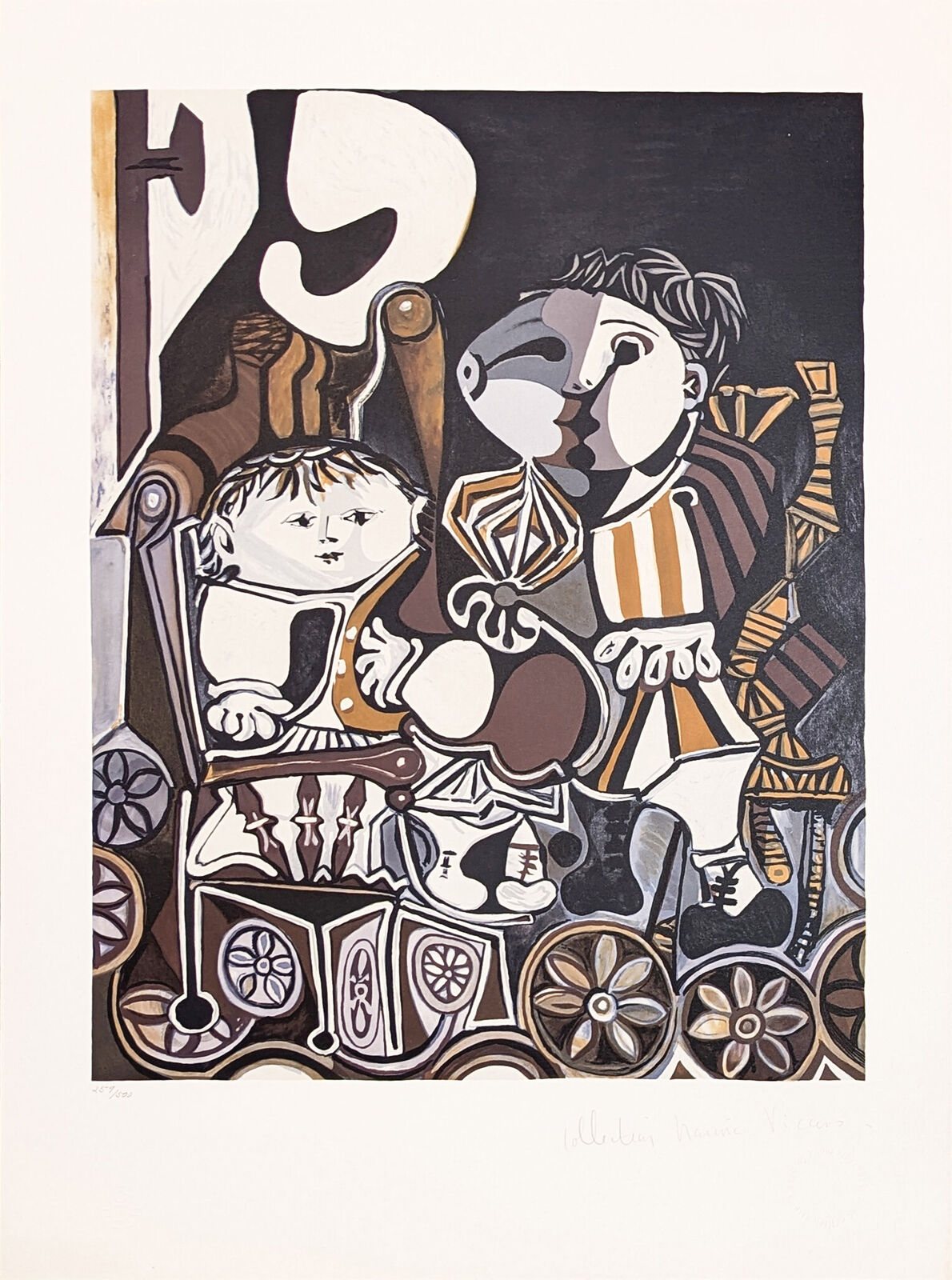 CLAUDE ET PALOMA by Pablo Picasso, 1979-1982