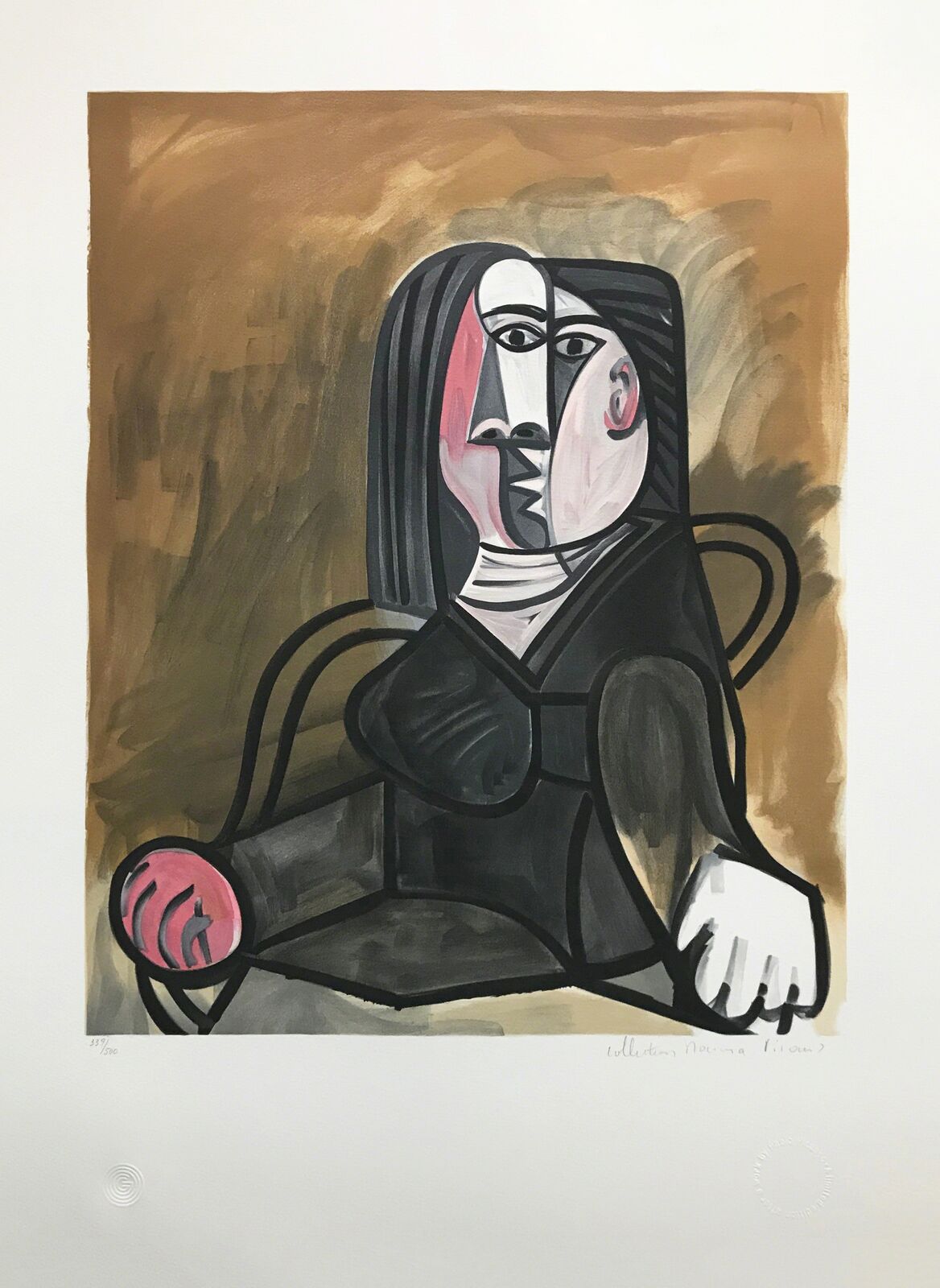 FEMME ASSISE DANS UN FATEUIL by Pablo Picasso, 1979-1982