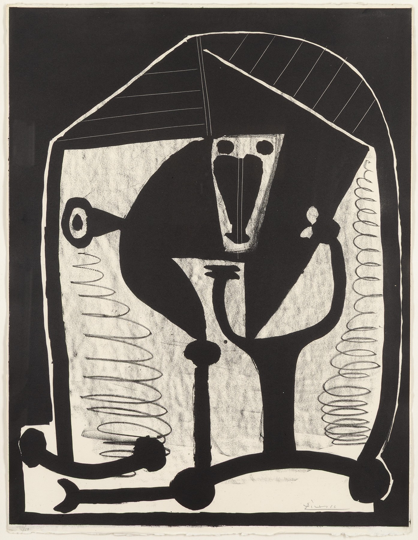 Figure by Pablo Picasso, 1948