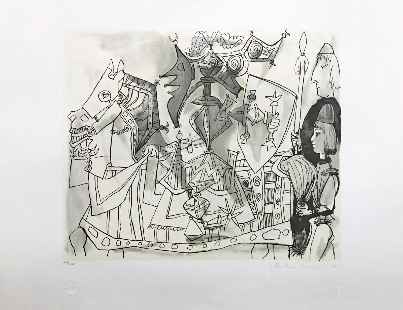 JEUX DE PAGES by Pablo Picasso, 1979-1982