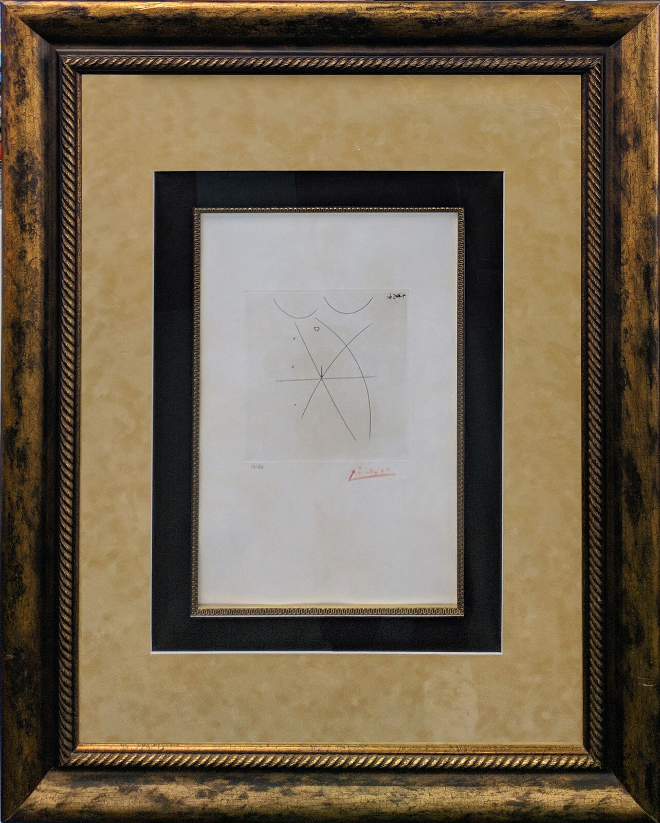 Artwork by Pablo Picasso, NU II: ONE PLATE FROM ESTAMPES ORIGINALES, ALBUM A (BLOCH 805), Made of Drypoint 