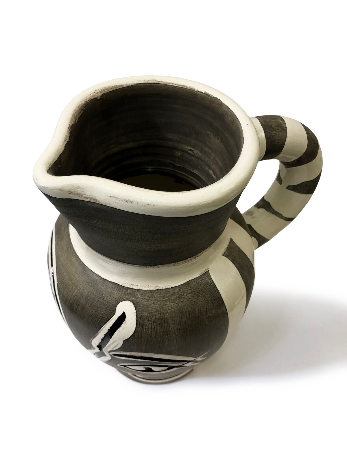Artwork by Pablo Picasso, Pichet Gravé Gris (Ceramic Pitcher), Made of Ceramic 
