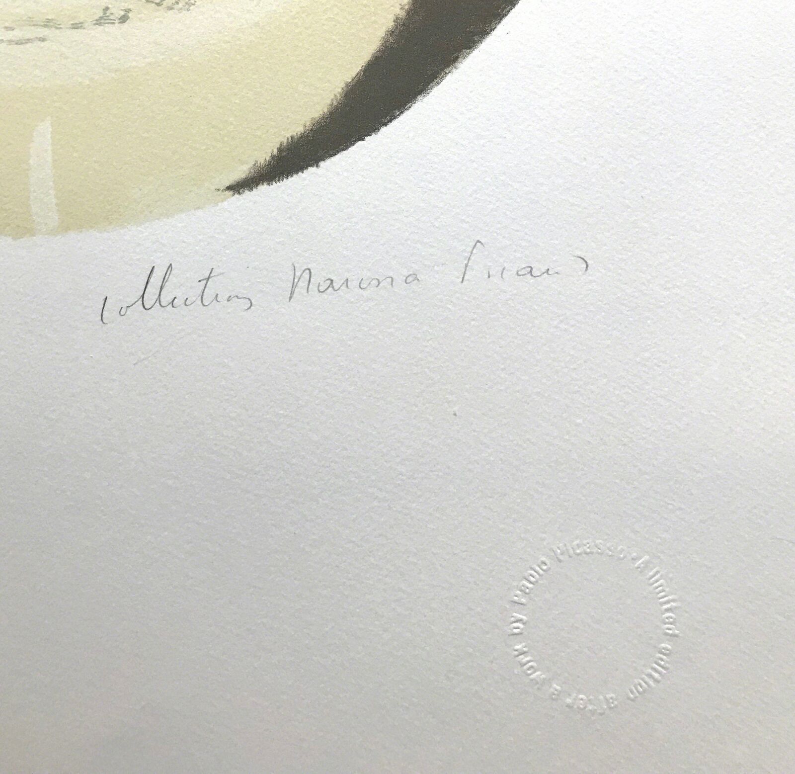 Artwork by Pablo Picasso, TETE, Made of Lithograph On Arches Paper 