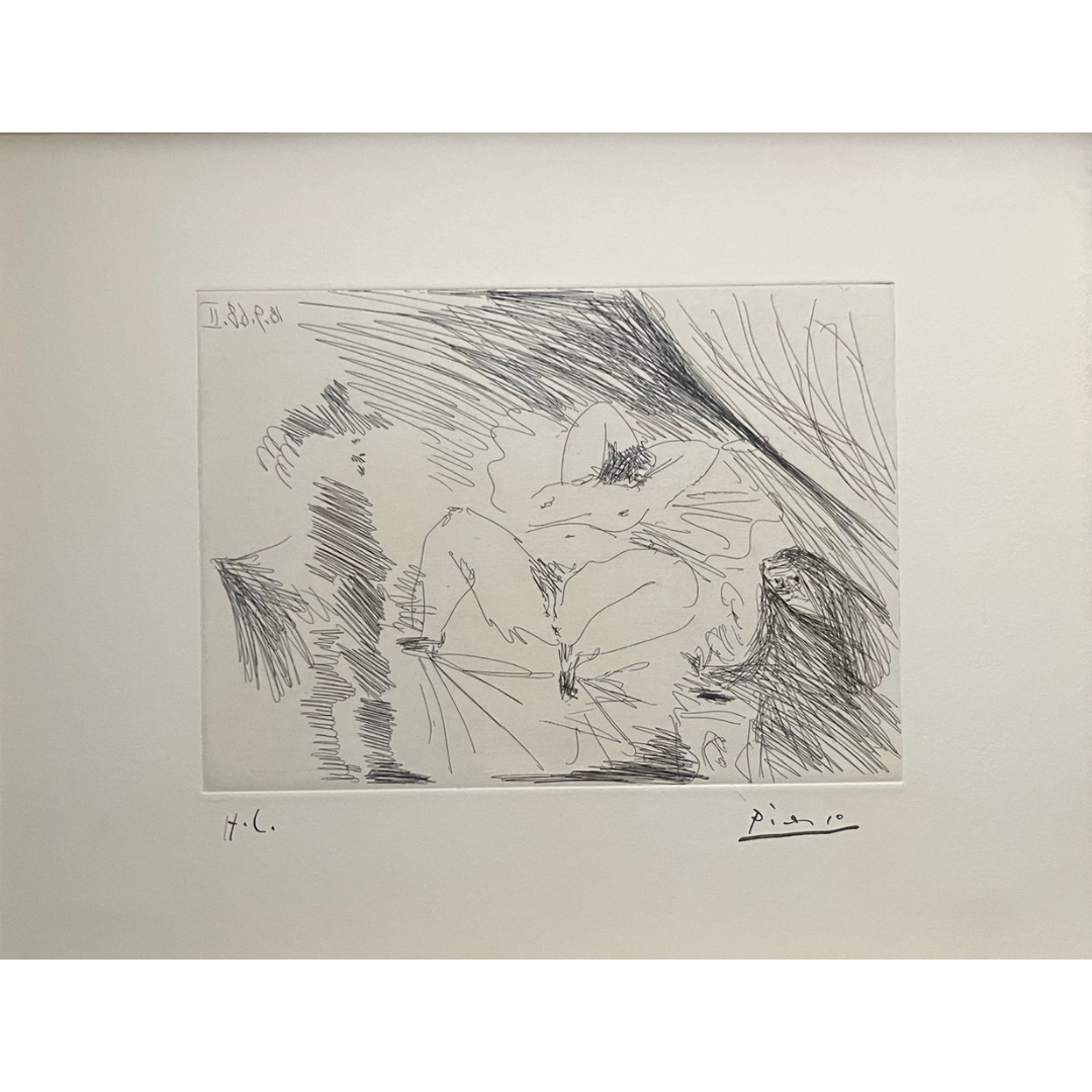 Jeune Femme au Lit, Celestine et Gentilhomme