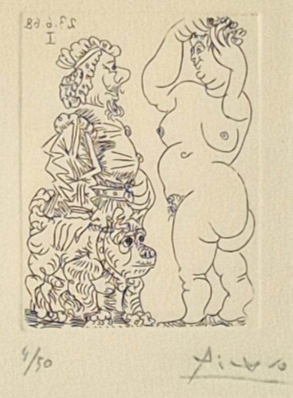 La Celestine, from Série 347 (Bloch 1661) by Pablo Picasso, 1969