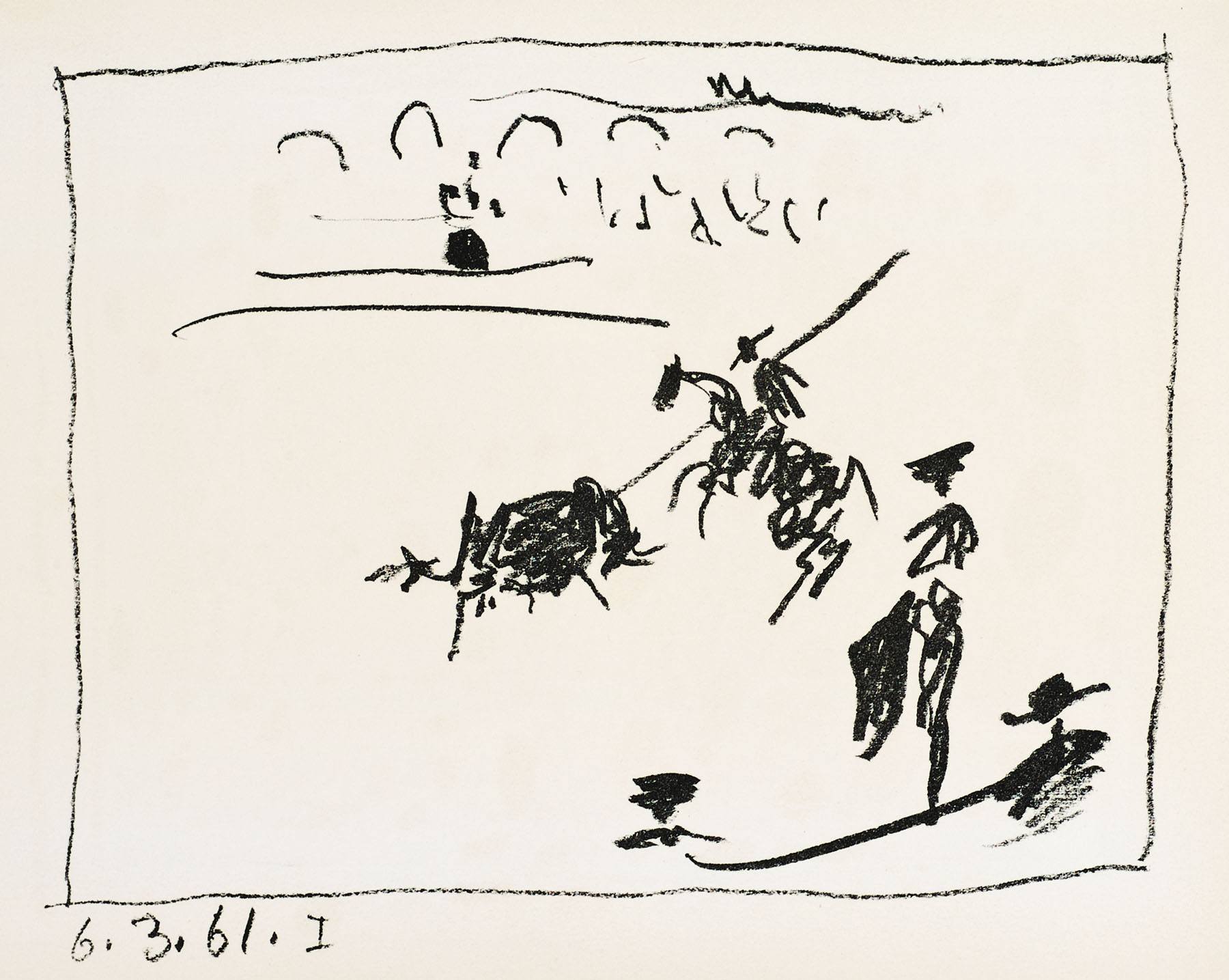 La Pique by Pablo Picasso, 1961