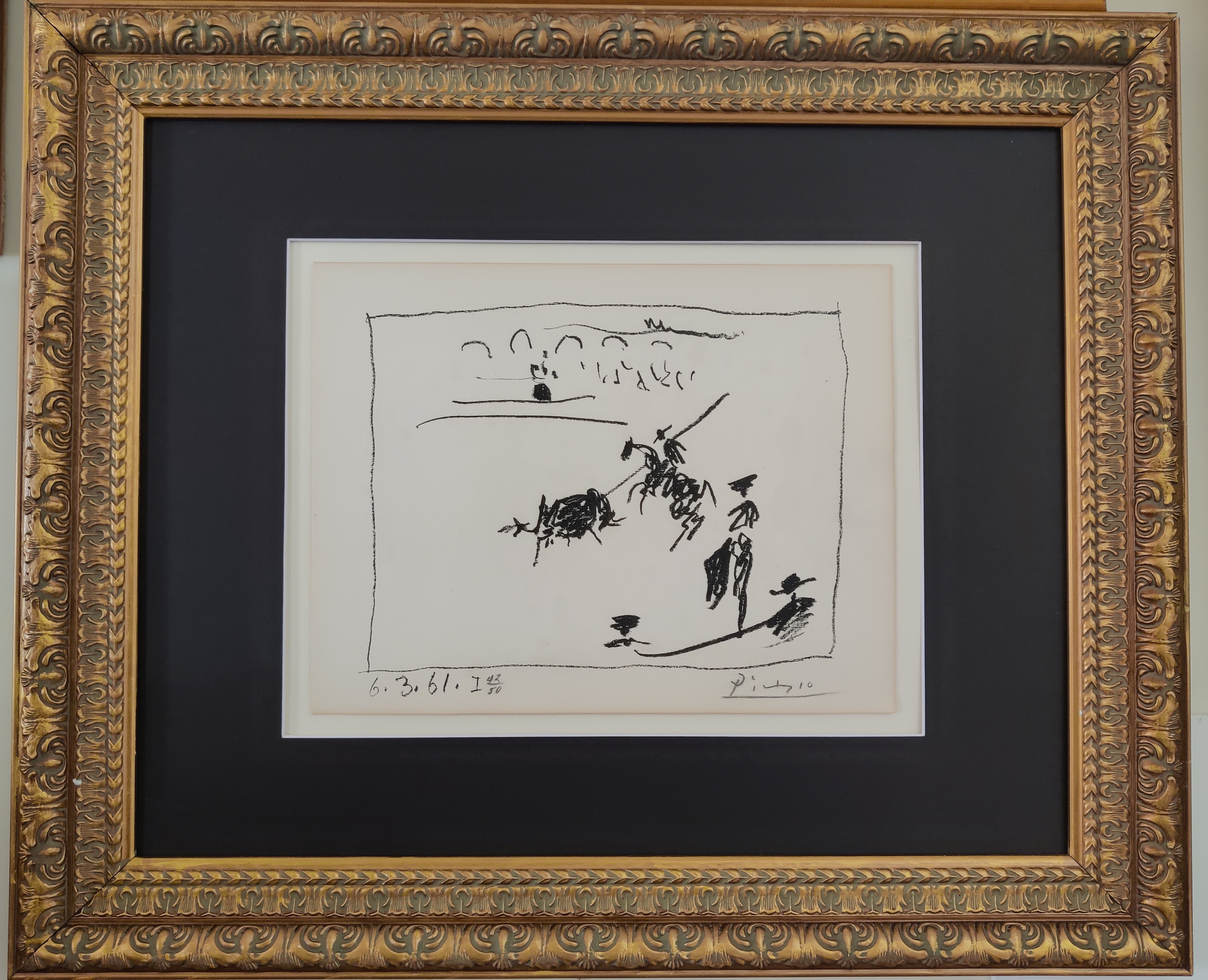 La Pique, from "A los toros avec Picasso"