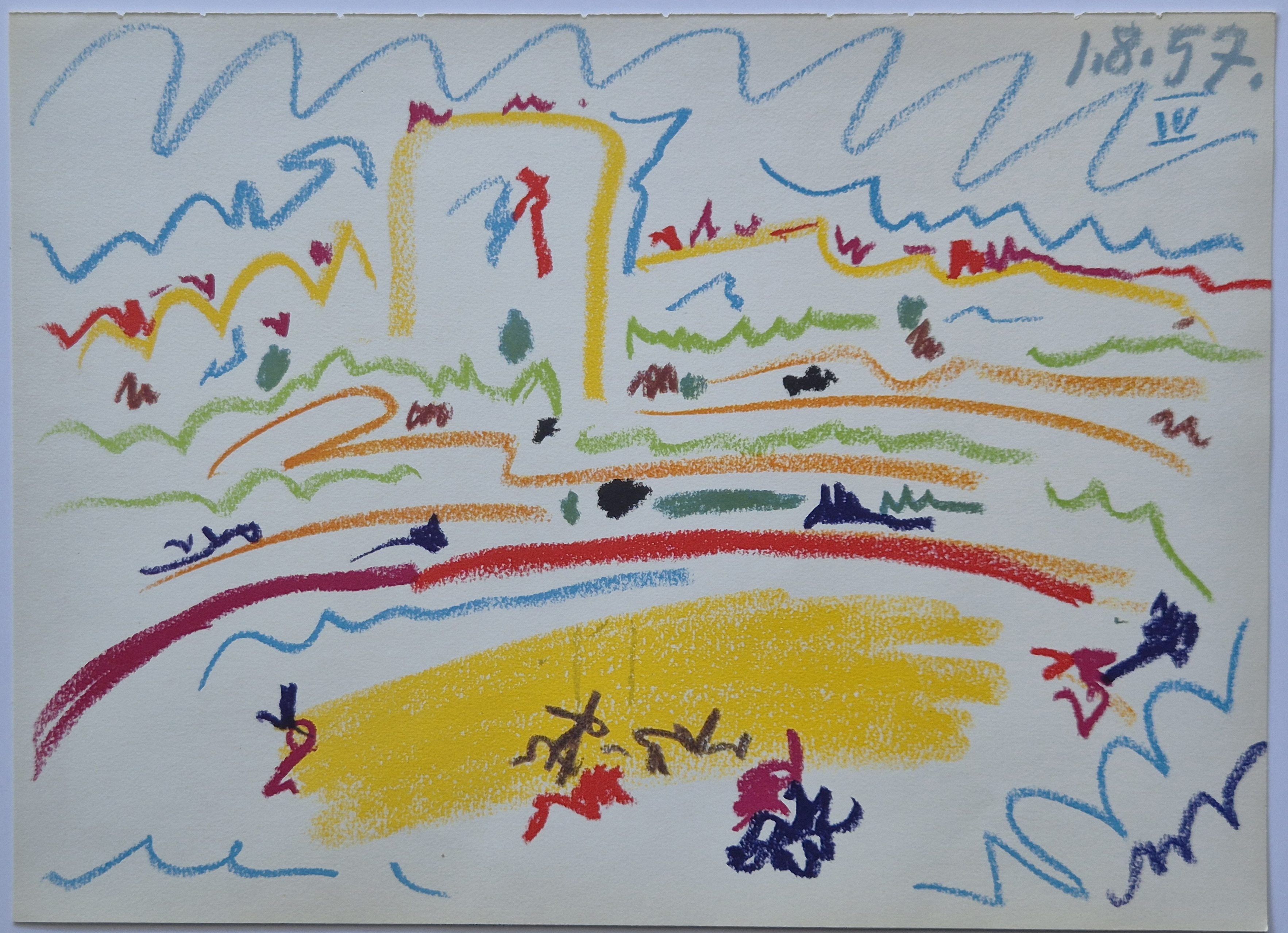 L'Arene d'Arles, from Toros Toreros, a set of 4