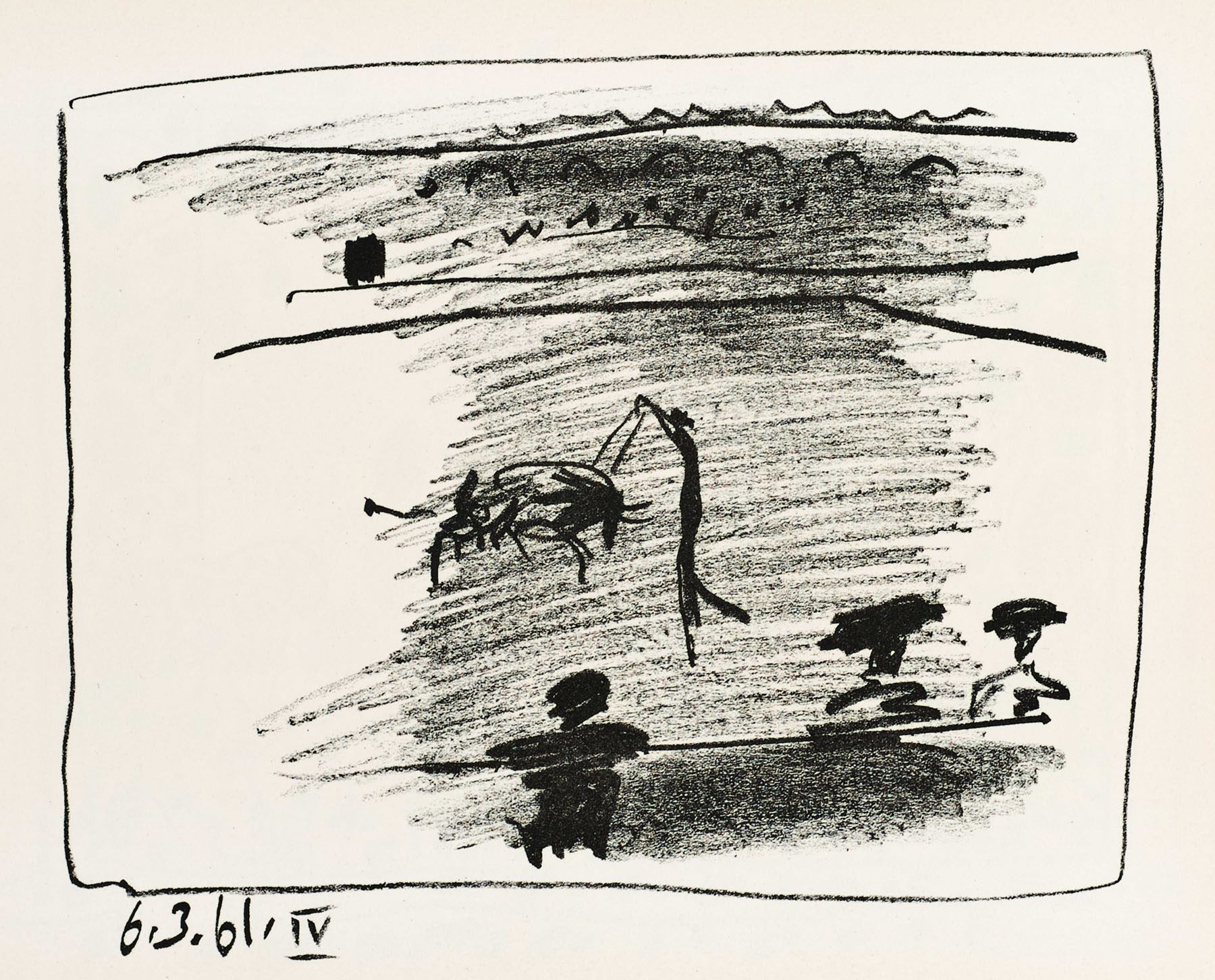Les Banderilles by Pablo Picasso, 1961